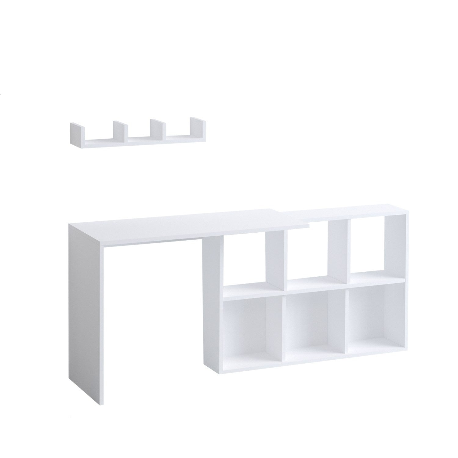 Jack in Weisseiche präsentiert im Onlineshop von KAQTU Design AG. Schreibtisch ist von Hanah Home
