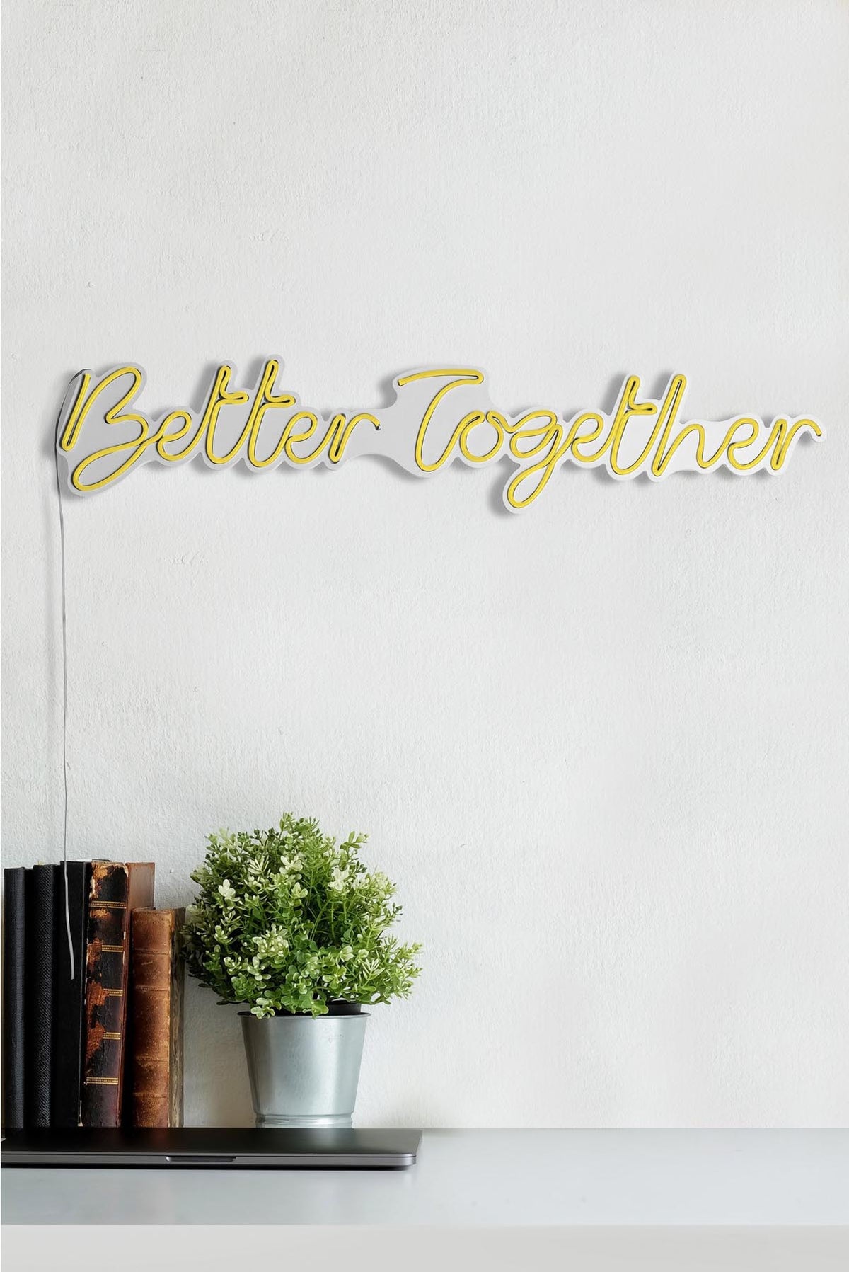 Better Together Wandleuchte - Gelb in Gelb präsentiert im Onlineshop von KAQTU Design AG. Wandleuchte ist von Wallity