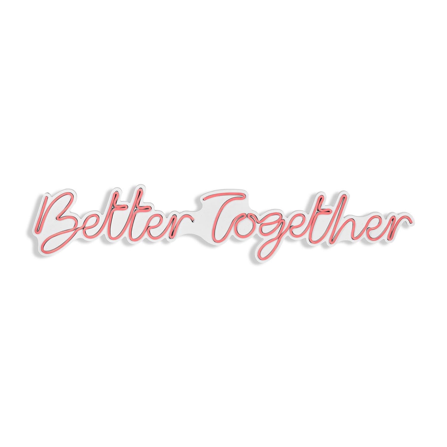 Better Together - Pink in Rosa präsentiert im Onlineshop von KAQTU Design AG. Wandleuchte ist von Wallity