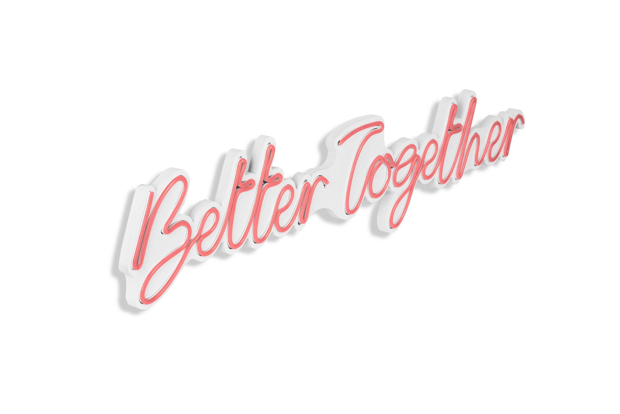 Better Together - Pink in Rosa präsentiert im Onlineshop von KAQTU Design AG. Wandleuchte ist von Wallity