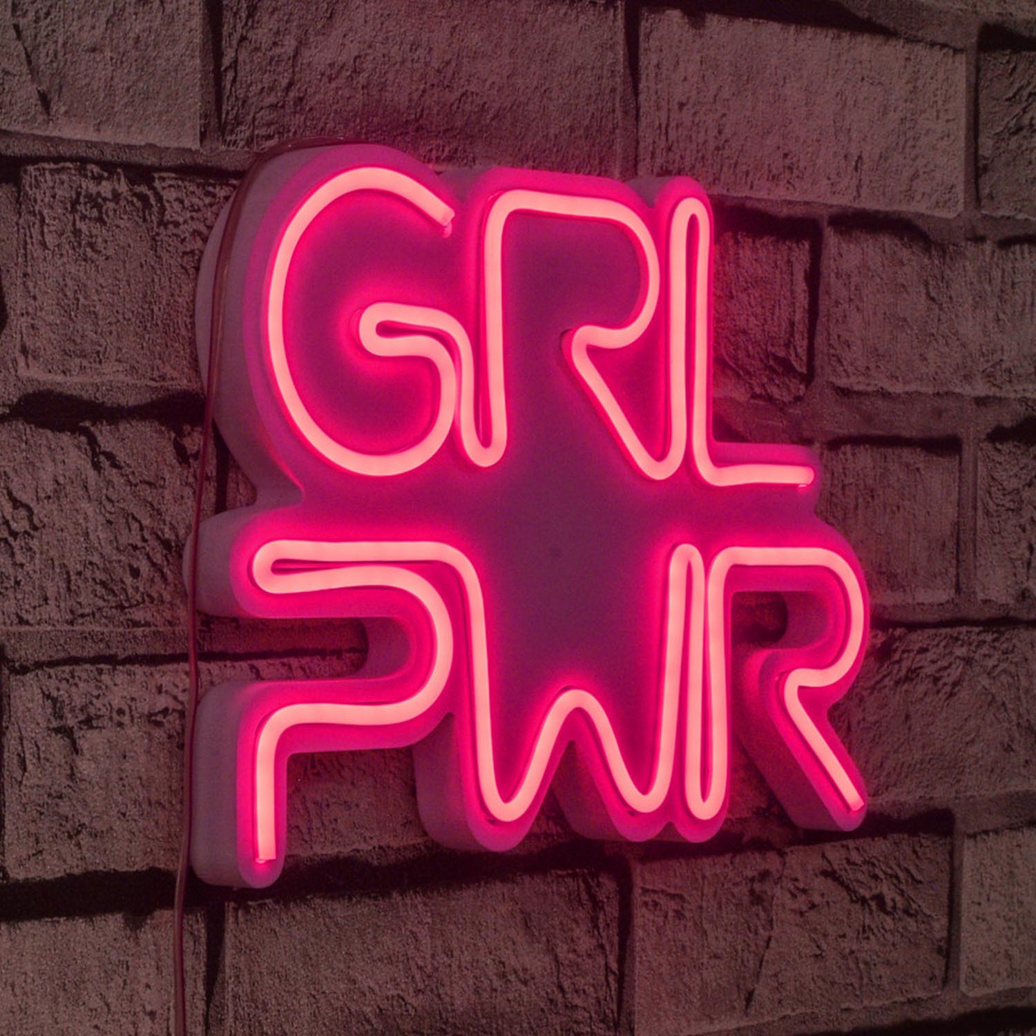 Girl Power - Pink in Rosa präsentiert im Onlineshop von KAQTU Design AG. Wandleuchte ist von Wallity