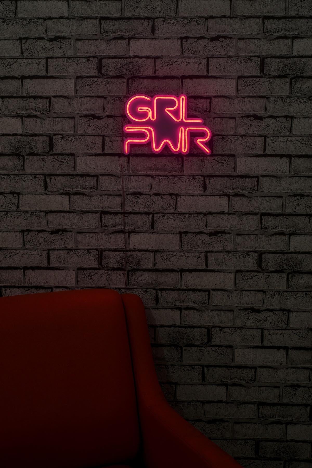 Girl Power - Pink in Rosa präsentiert im Onlineshop von KAQTU Design AG. Wandleuchte ist von Wallity