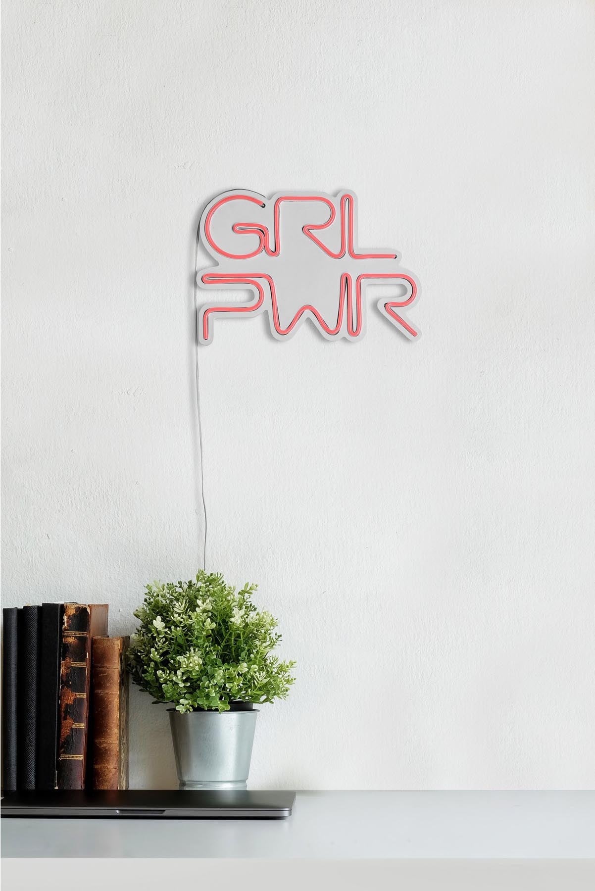 Girl Power - Pink in Rosa präsentiert im Onlineshop von KAQTU Design AG. Wandleuchte ist von Wallity