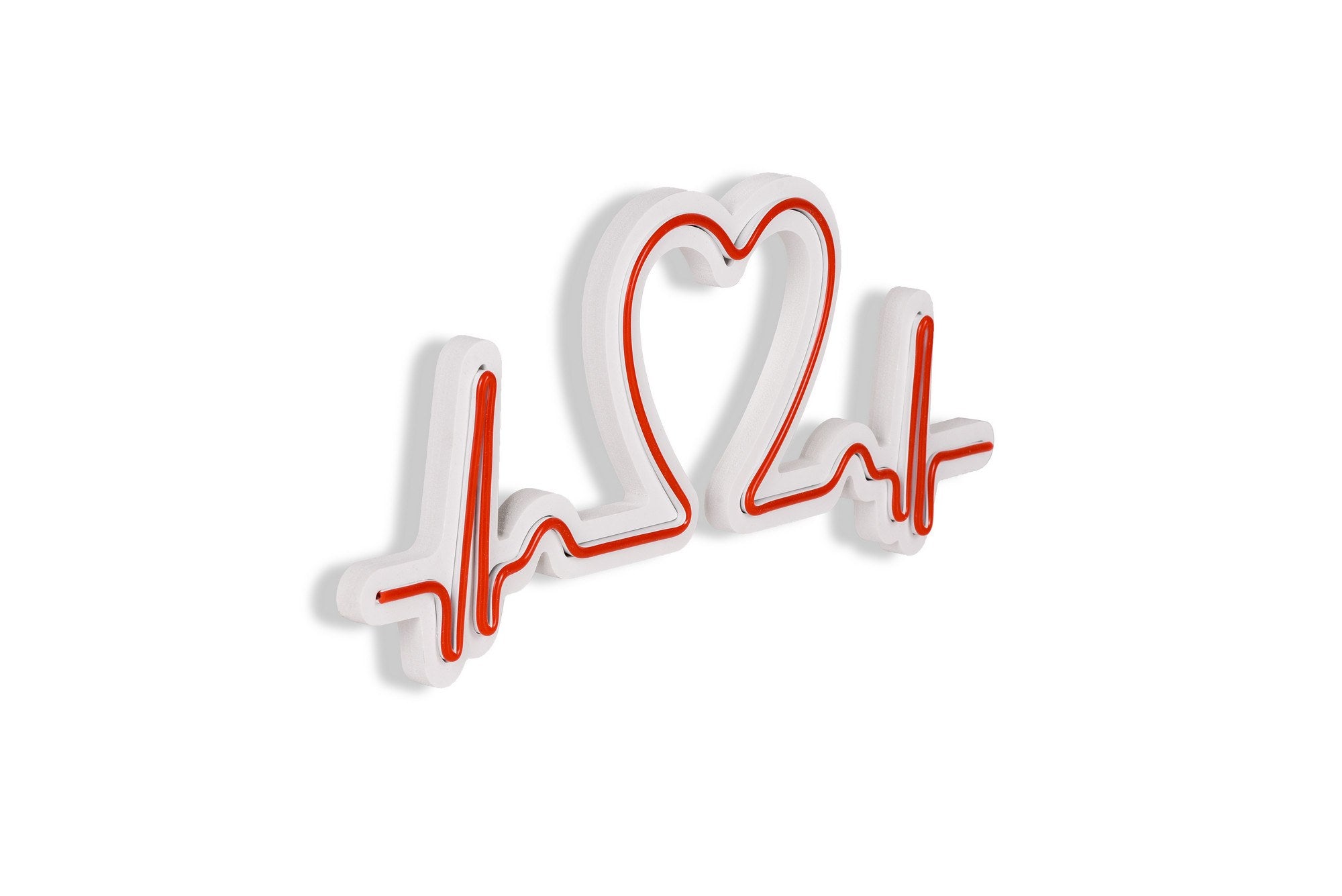 Love Rhythm - Red in Rot präsentiert im Onlineshop von KAQTU Design AG. Wandleuchte ist von Wallity