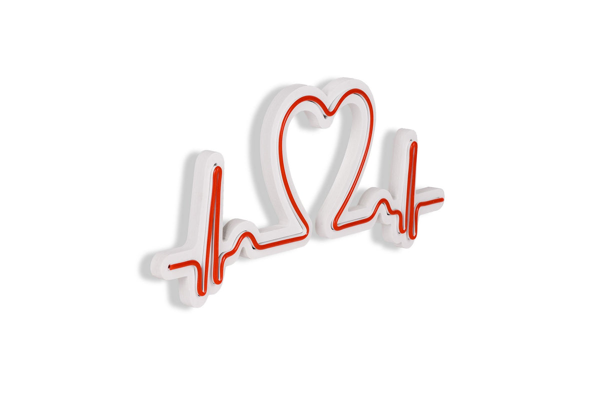 Love Rhythm Wandleuchte - Rot in Rot präsentiert im Onlineshop von KAQTU Design AG. Wandleuchte ist von Wallity