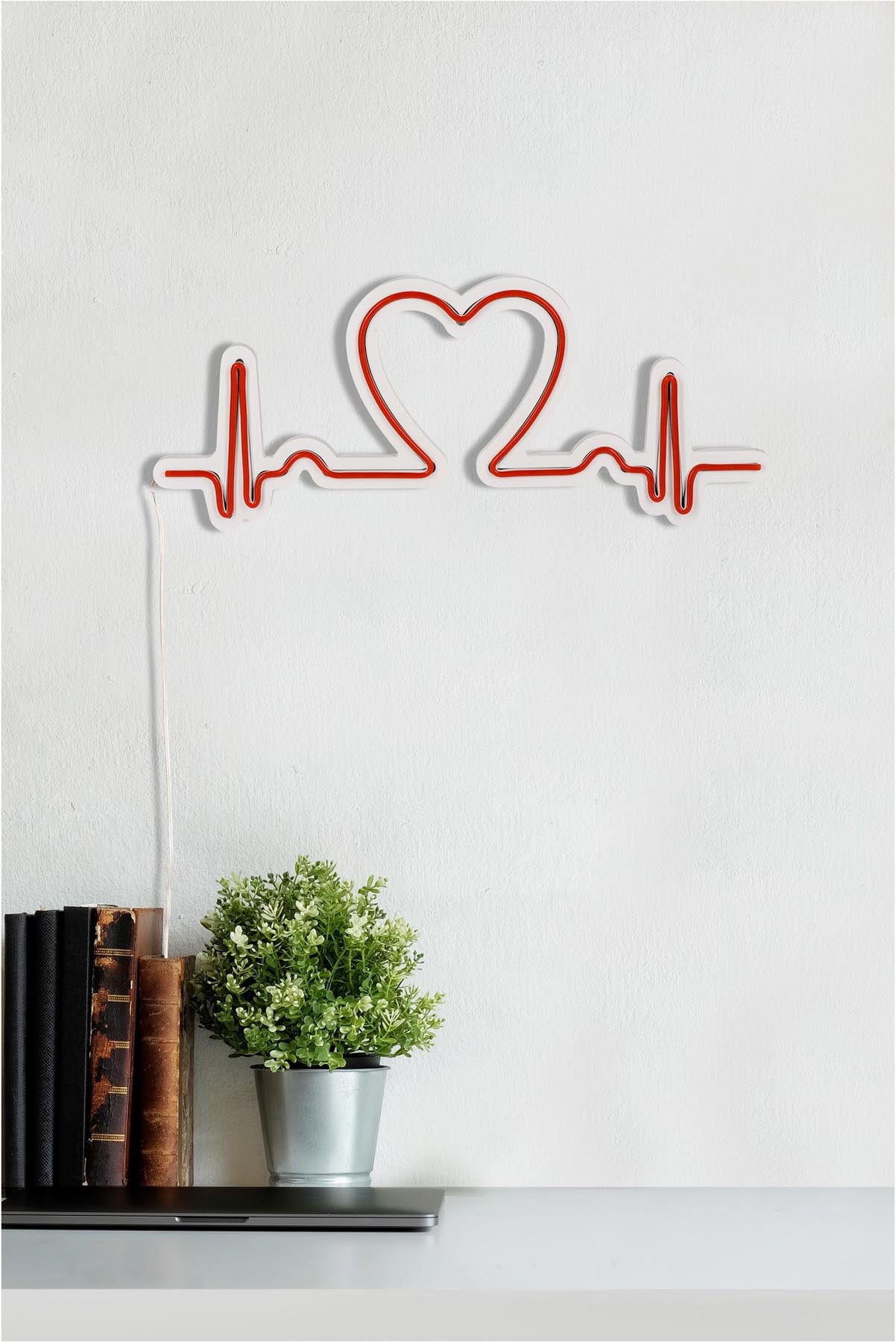 Love Rhythm - Red in Rot präsentiert im Onlineshop von KAQTU Design AG. Wandleuchte ist von Wallity
