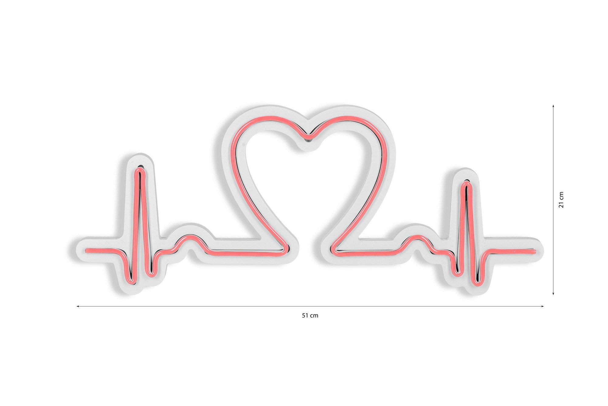 Love Rhythm - Pink in Rosa präsentiert im Onlineshop von KAQTU Design AG. Wandleuchte ist von Wallity