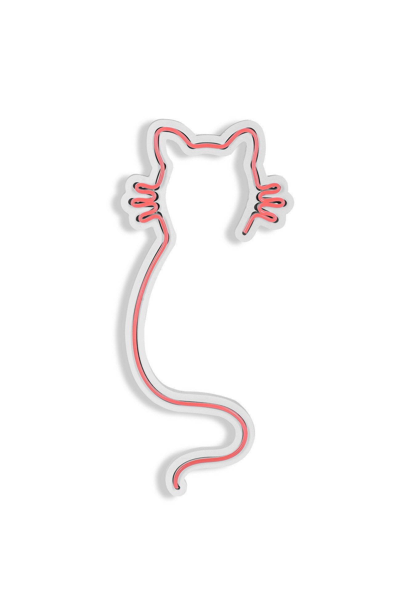 Cat - Pink in Rosa präsentiert im Onlineshop von KAQTU Design AG. Wandleuchte ist von Wallity