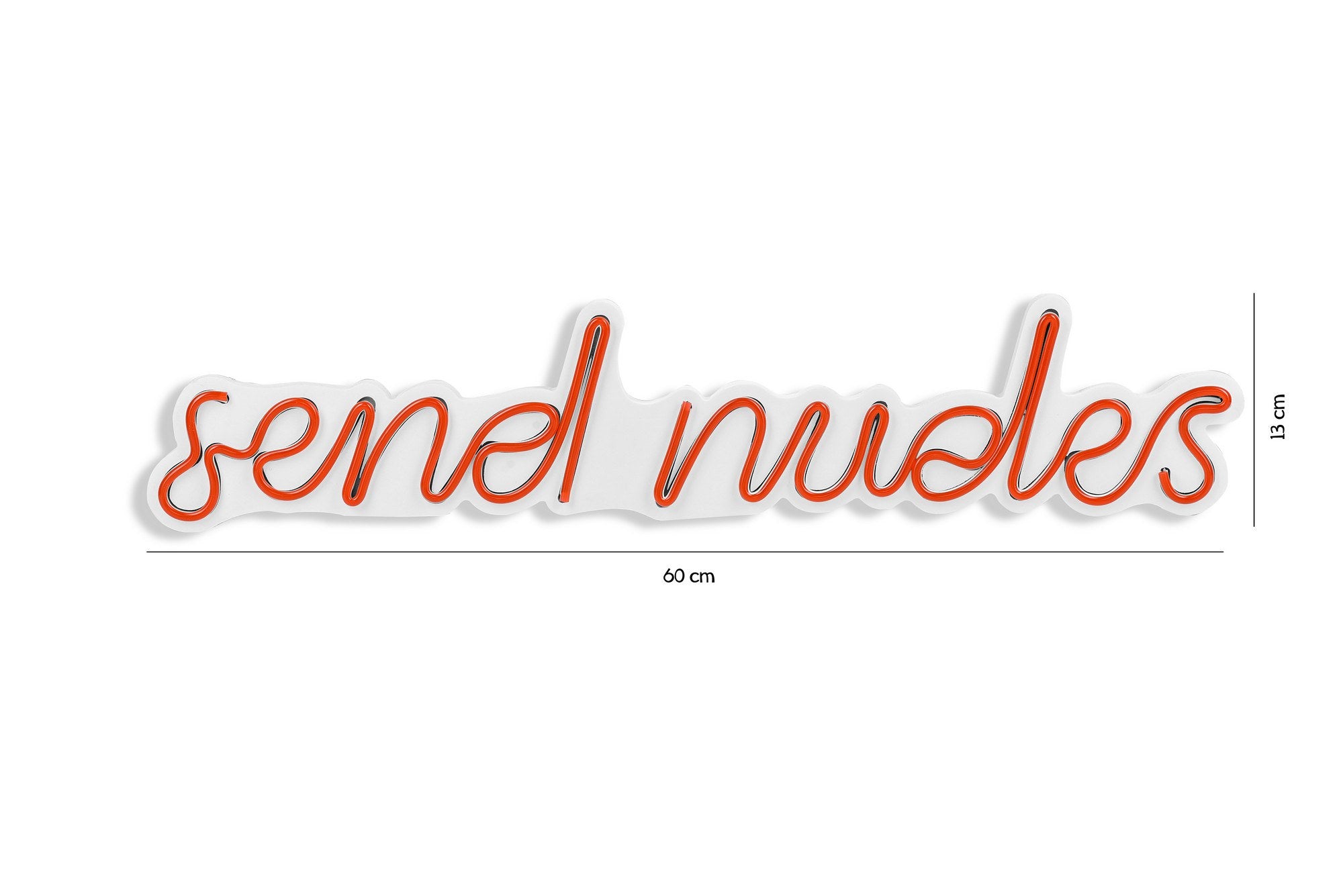 Send Nudes - Red in Rot präsentiert im Onlineshop von KAQTU Design AG. Wandleuchte ist von Wallity