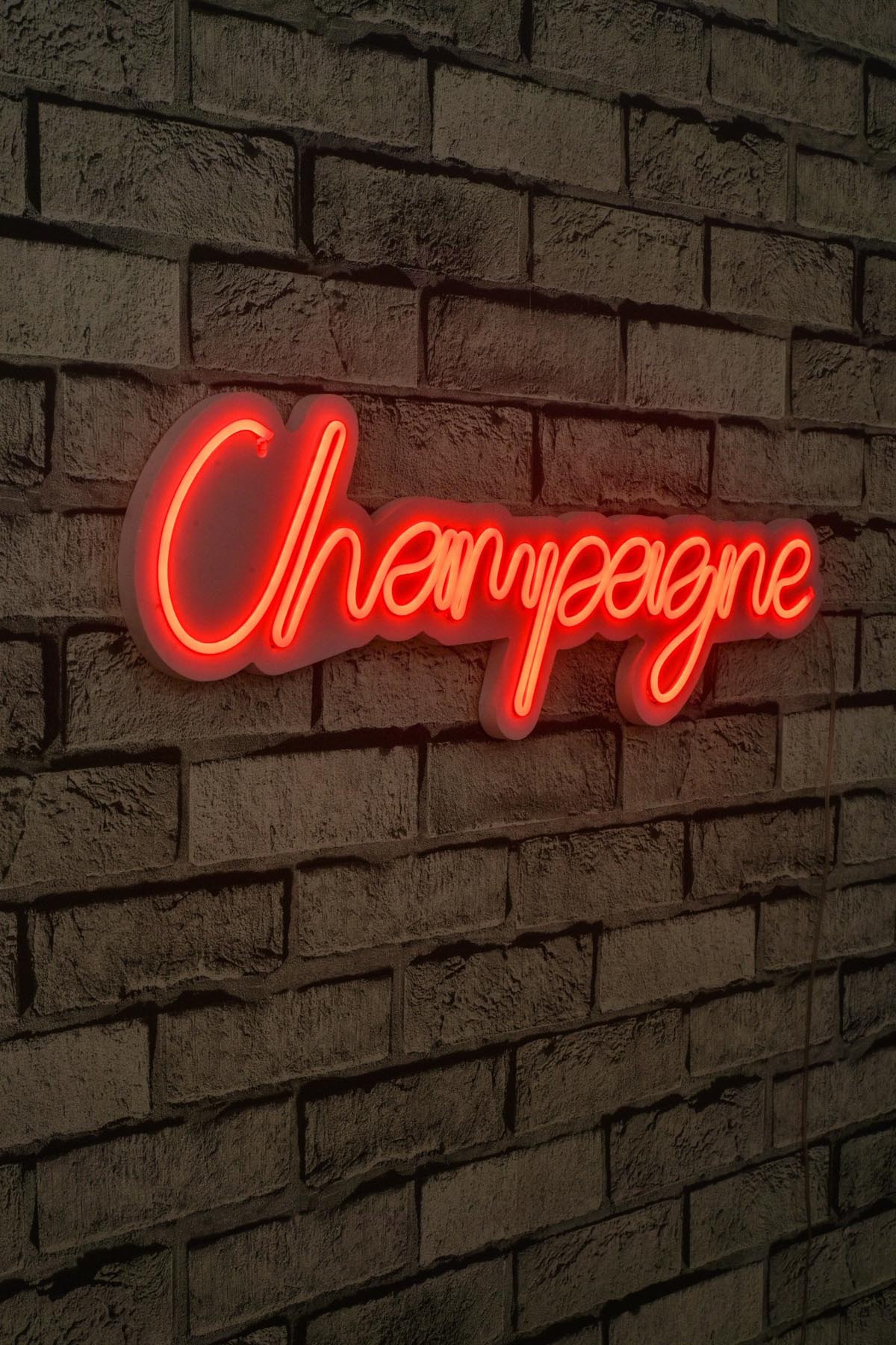 Champagne - Red in Rot präsentiert im Onlineshop von KAQTU Design AG. Wandleuchte ist von Wallity
