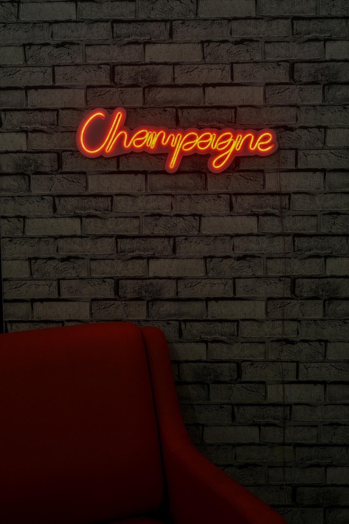 Champagne - Red in Rot präsentiert im Onlineshop von KAQTU Design AG. Wandleuchte ist von Wallity
