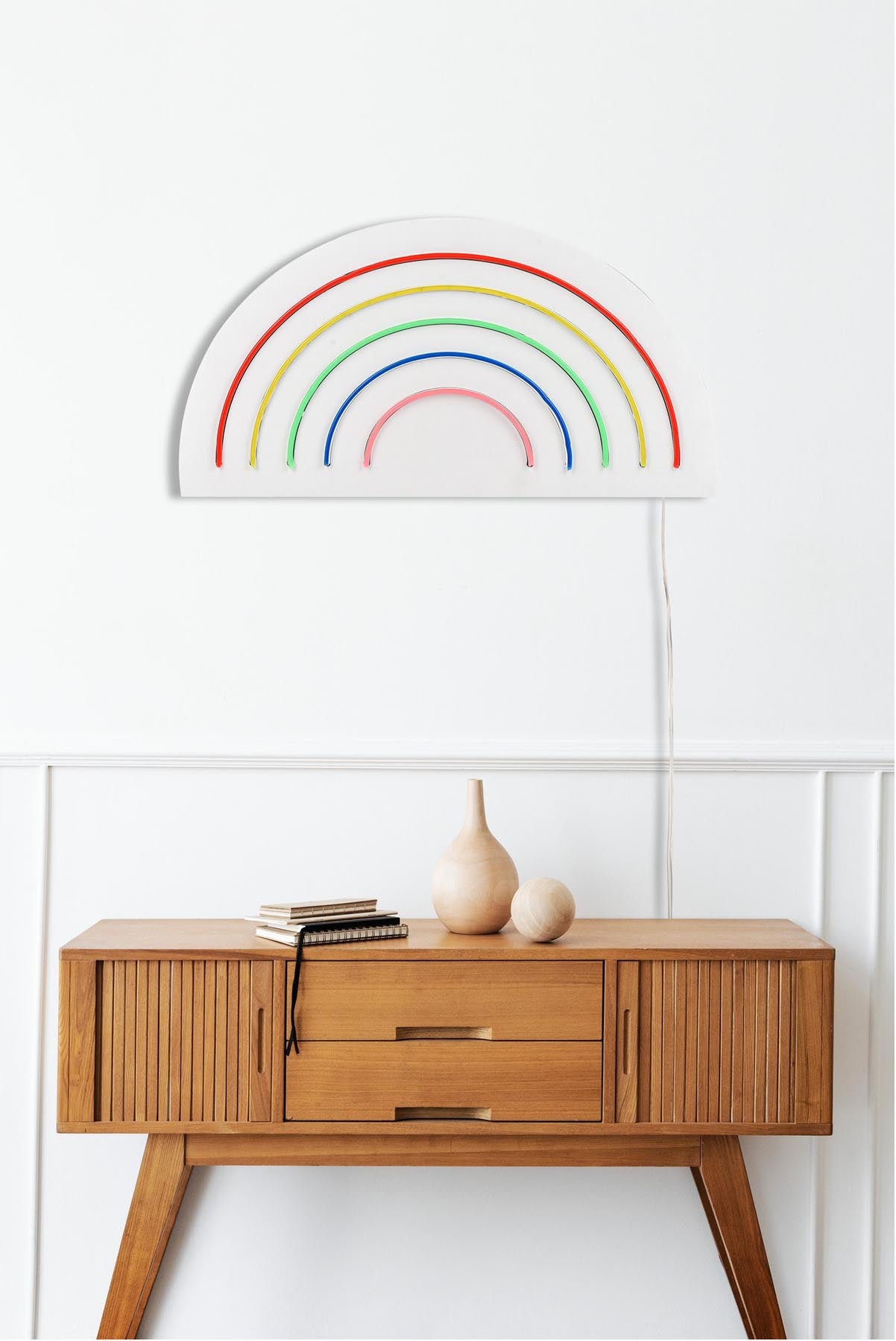 Rainbow - Multicolor in Mehrfarbig präsentiert im Onlineshop von KAQTU Design AG. Wandleuchte ist von Wallity