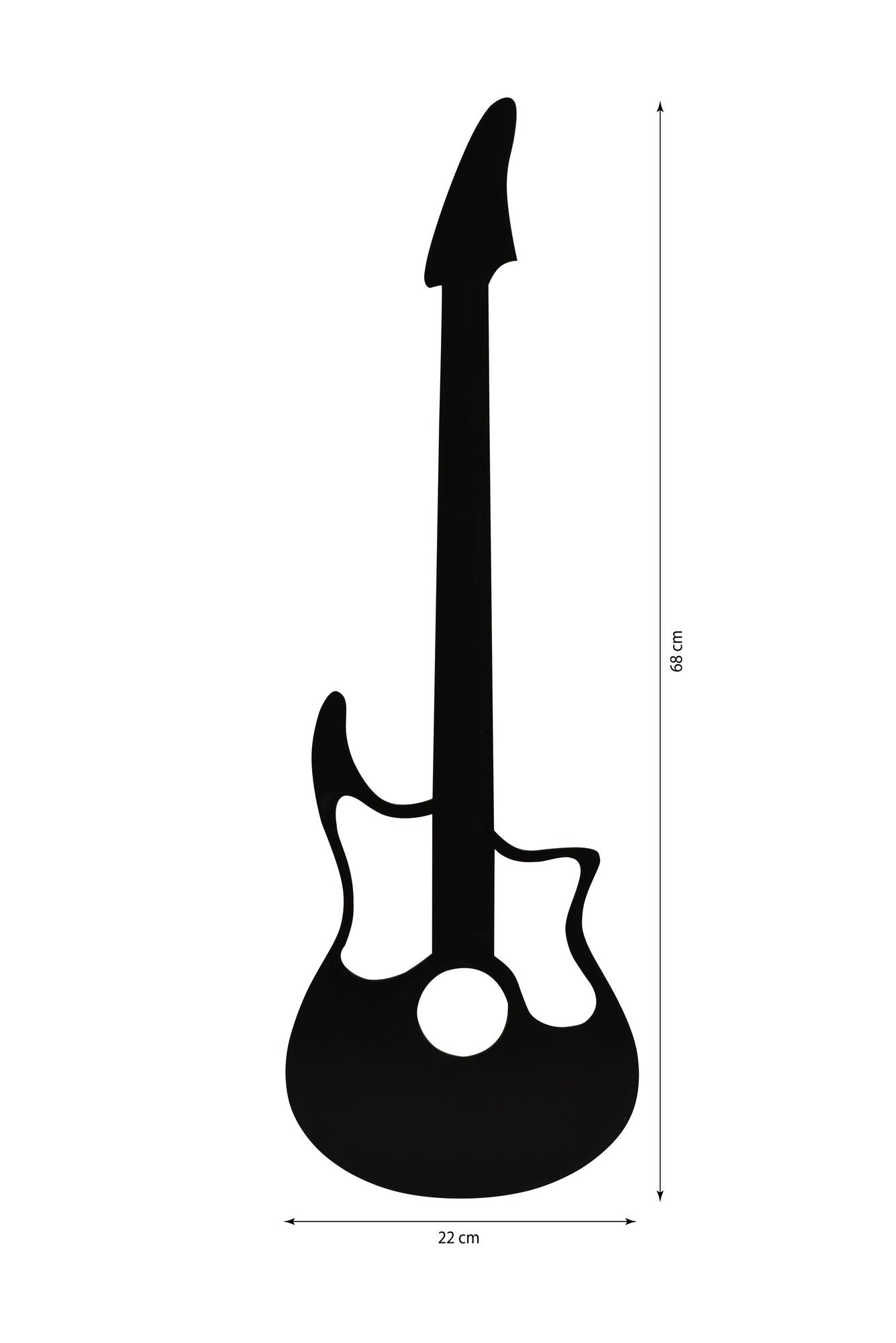 Guitar - Yellow in Gelb präsentiert im Onlineshop von KAQTU Design AG. Wandleuchte ist von Wallity