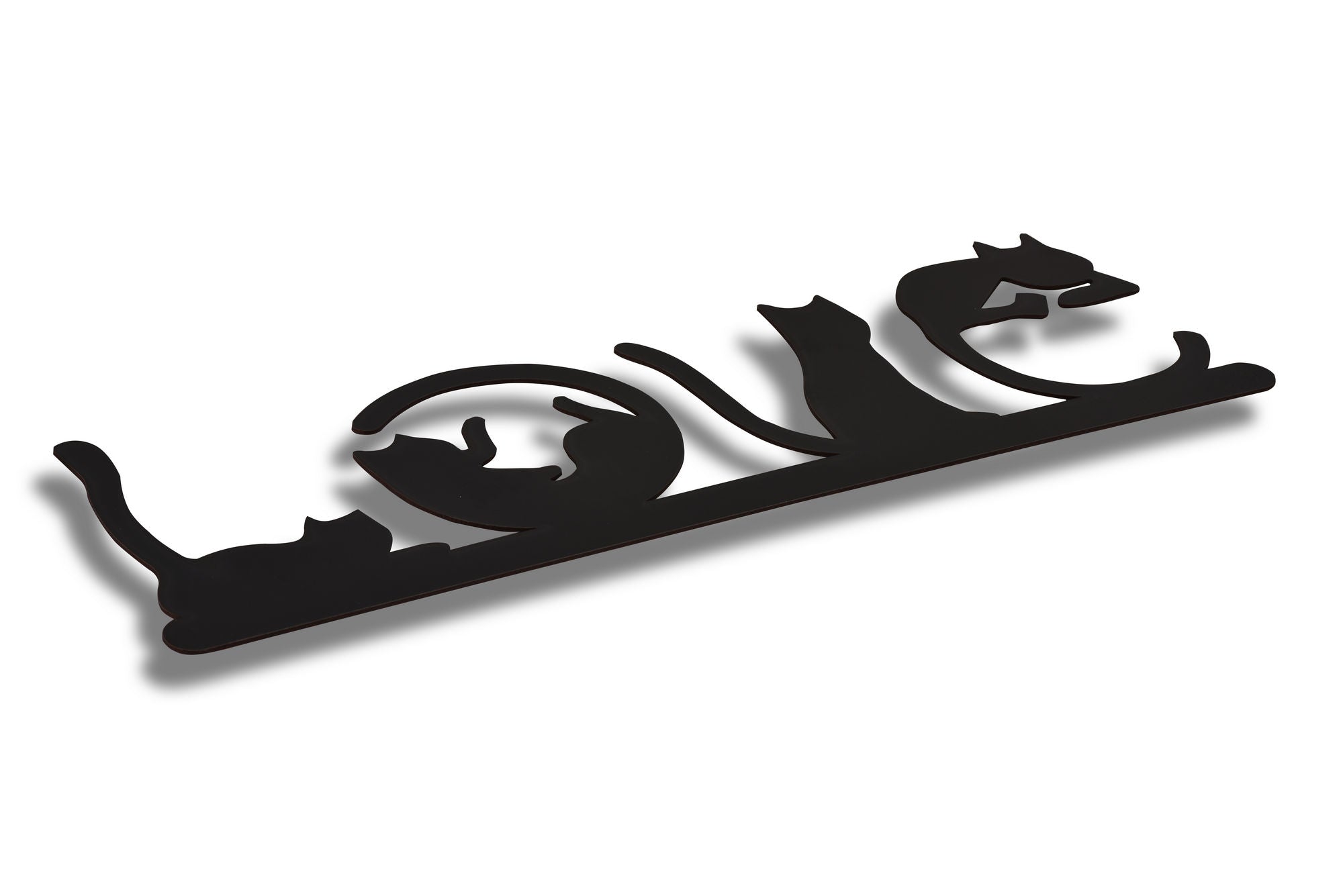 Cat Love - Green in Grün präsentiert im Onlineshop von KAQTU Design AG. Wandleuchte ist von Wallity