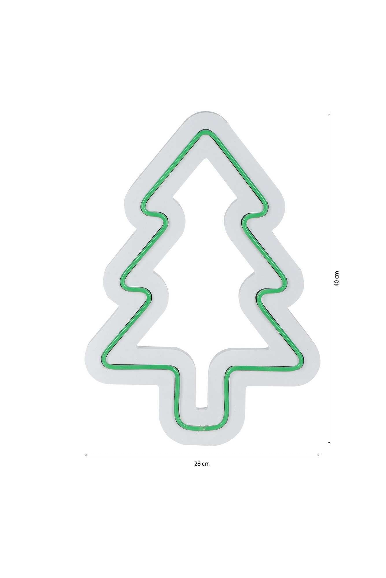 Christmas Pine - Green in Grün präsentiert im Onlineshop von KAQTU Design AG. Wandleuchte ist von Wallity