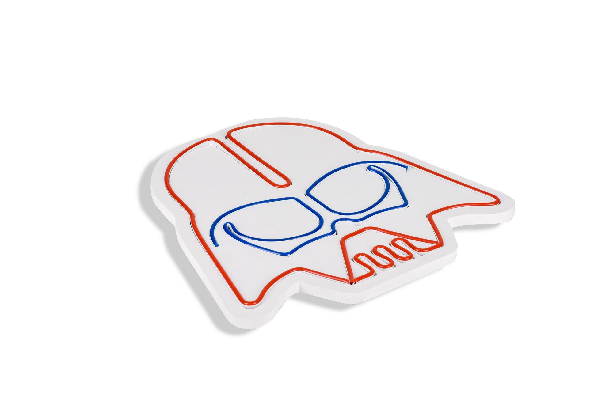 Darth Vader - Red Blue in Rot
 Blau präsentiert im Onlineshop von KAQTU Design AG. Wandleuchte ist von Wallity