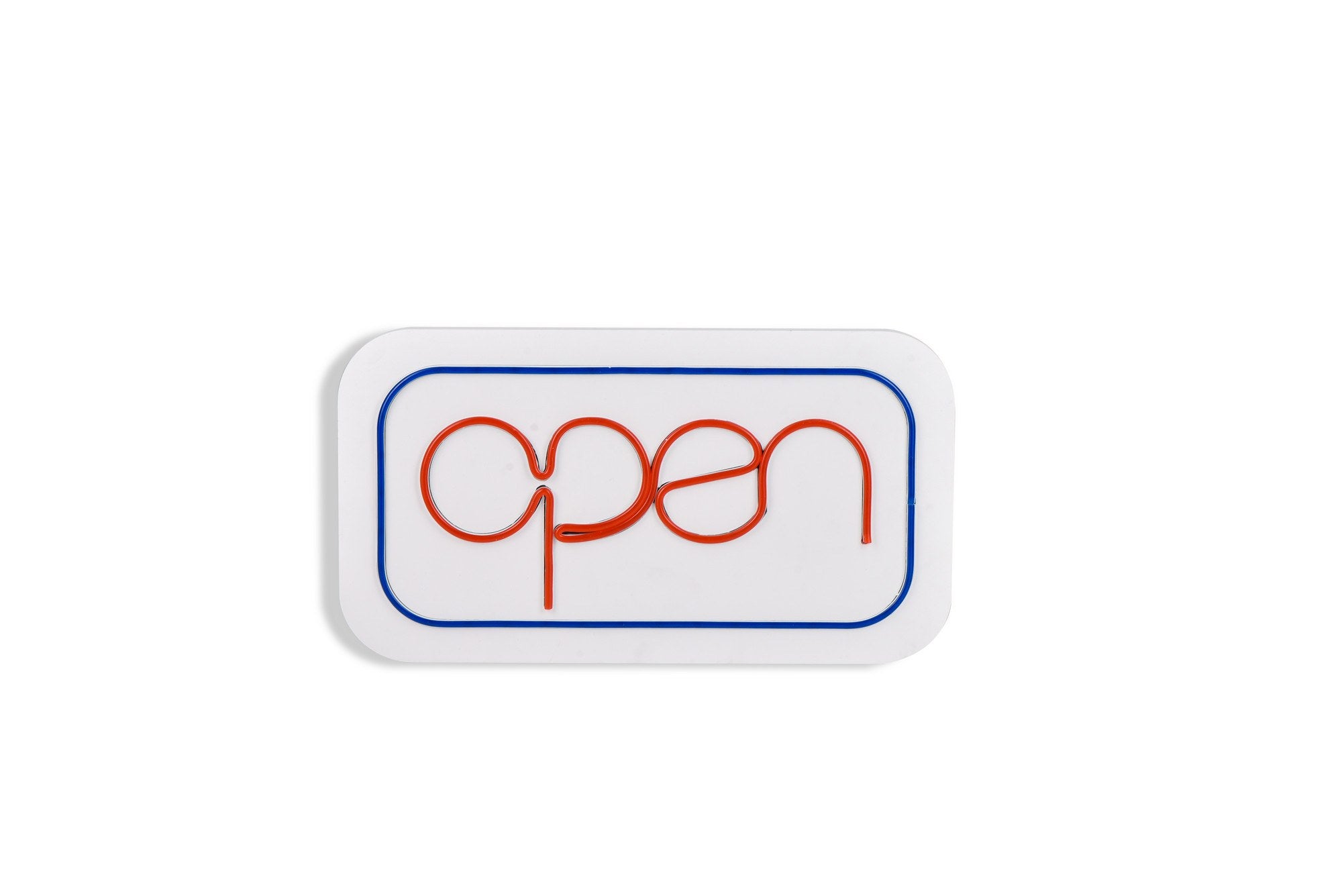 Open - Blue Red in Blau
 Rot präsentiert im Onlineshop von KAQTU Design AG. Wandleuchte ist von Wallity