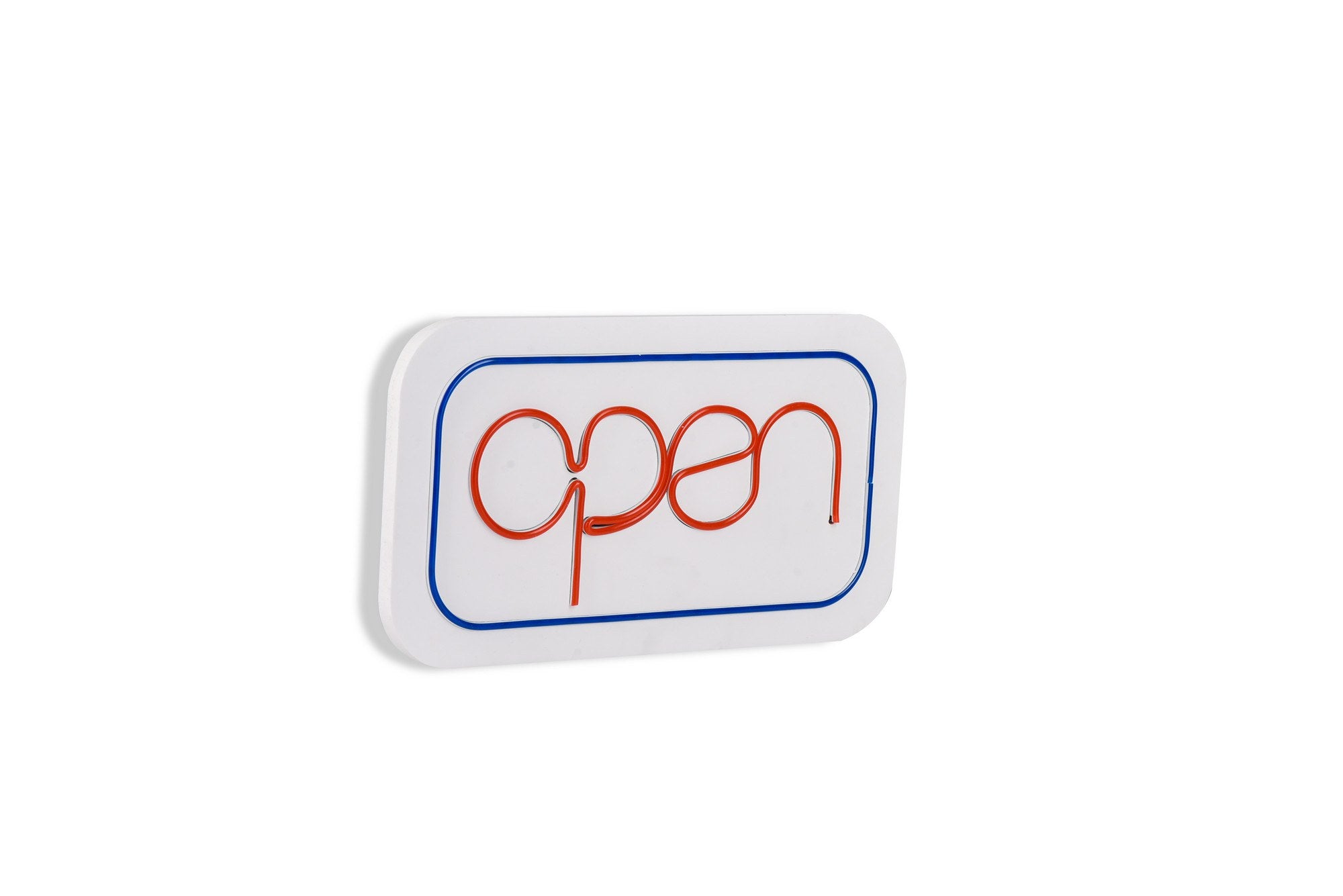 Open - Blue Red in Blau
 Rot präsentiert im Onlineshop von KAQTU Design AG. Wandleuchte ist von Wallity