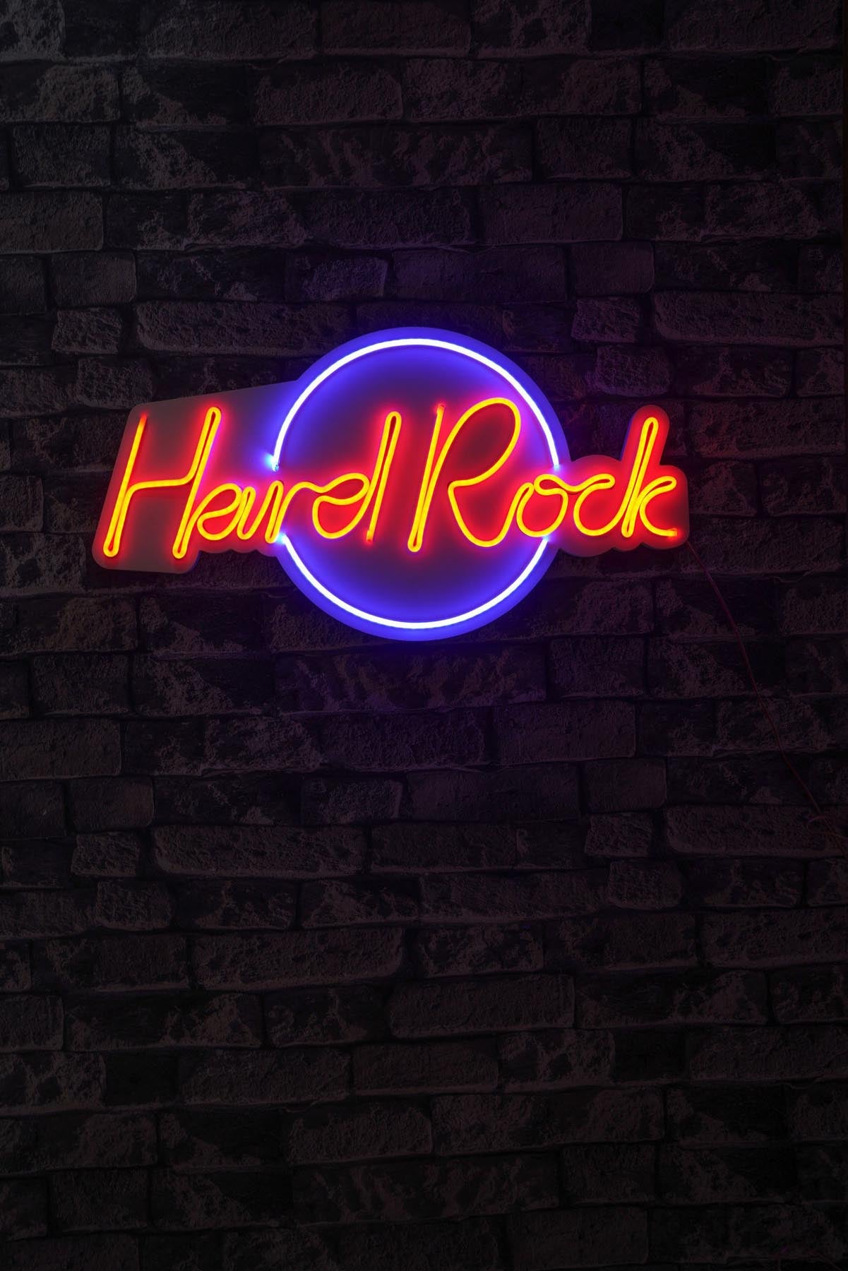 Hard Rock - Blue, Red in Blau
 Rot präsentiert im Onlineshop von KAQTU Design AG. Wandleuchte ist von Wallity