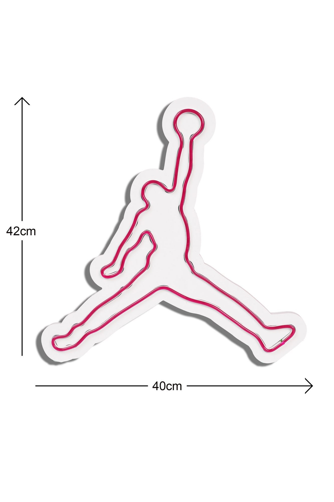 Basketball - Red in Rot präsentiert im Onlineshop von KAQTU Design AG. Wandleuchte ist von Wallity