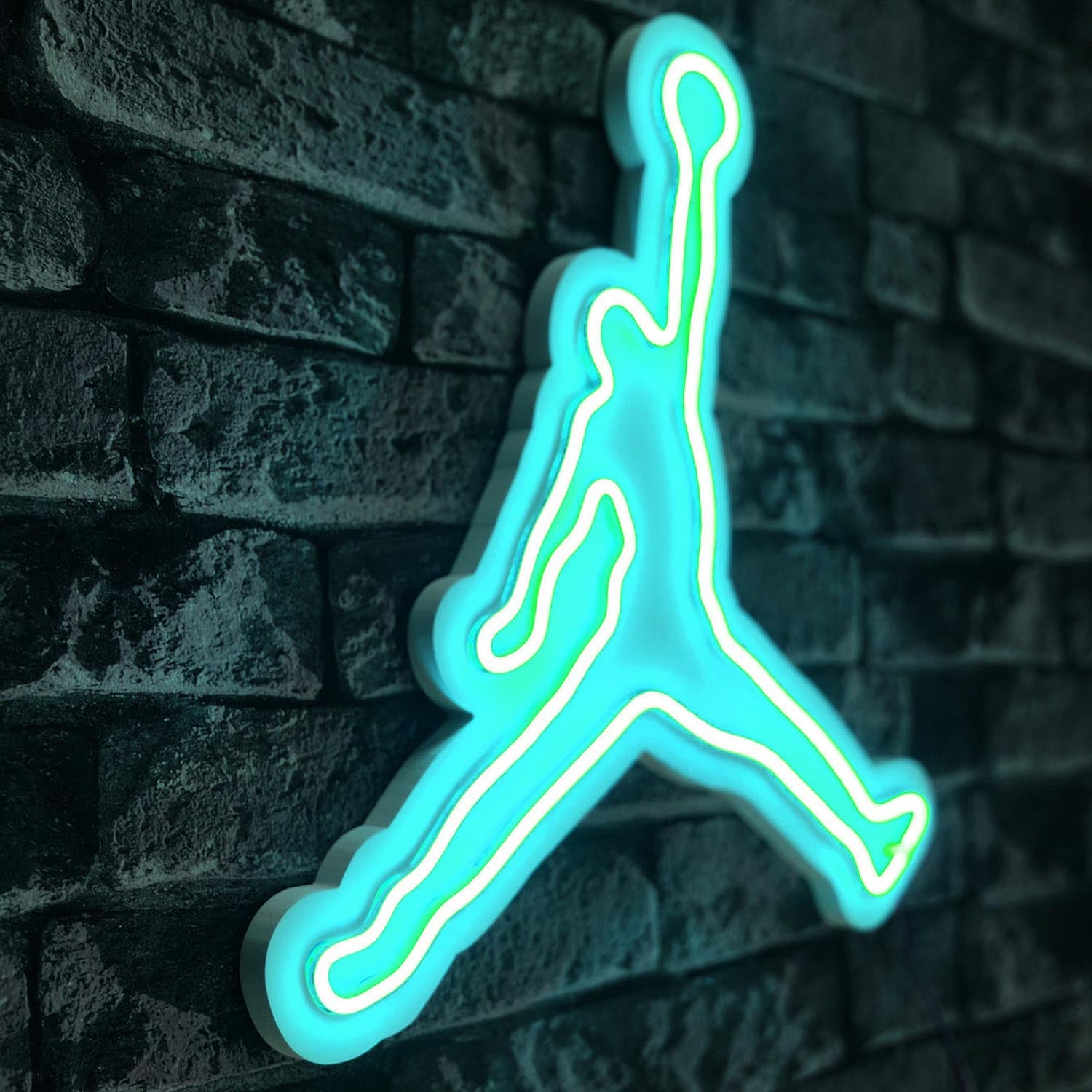 Basketball - Blue in Blau präsentiert im Onlineshop von KAQTU Design AG. Wandleuchte ist von Wallity