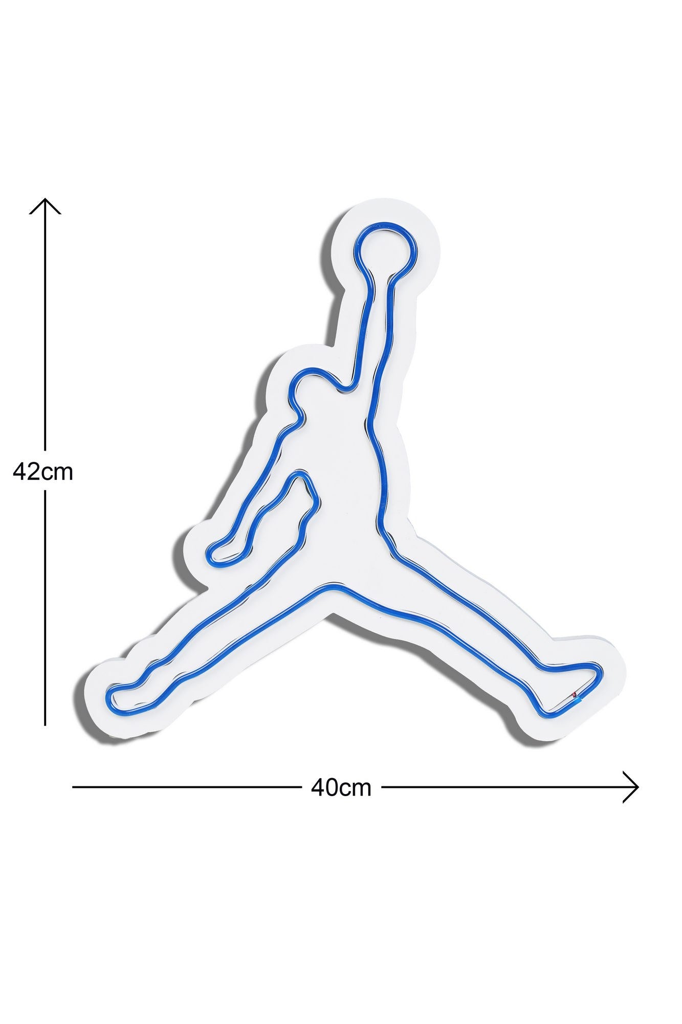 Basketball - Blue in Blau präsentiert im Onlineshop von KAQTU Design AG. Wandleuchte ist von Wallity