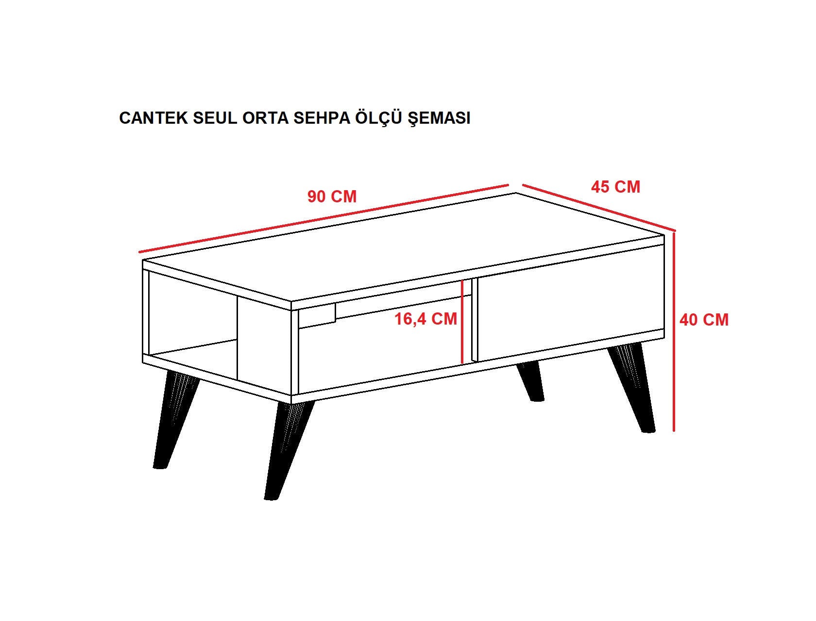 Seul - Sapphire, White in Saphir Weiss präsentiert im Onlineshop von KAQTU Design AG. Beistelltisch ist von Hanah Home