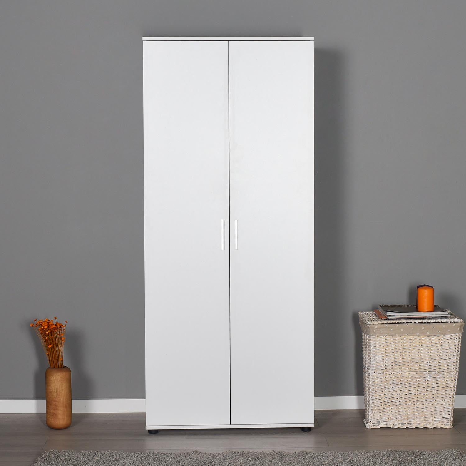Grd-320-Bb-1 in Weiss präsentiert im Onlineshop von KAQTU Design AG. Garderobe ist von Hanah Home