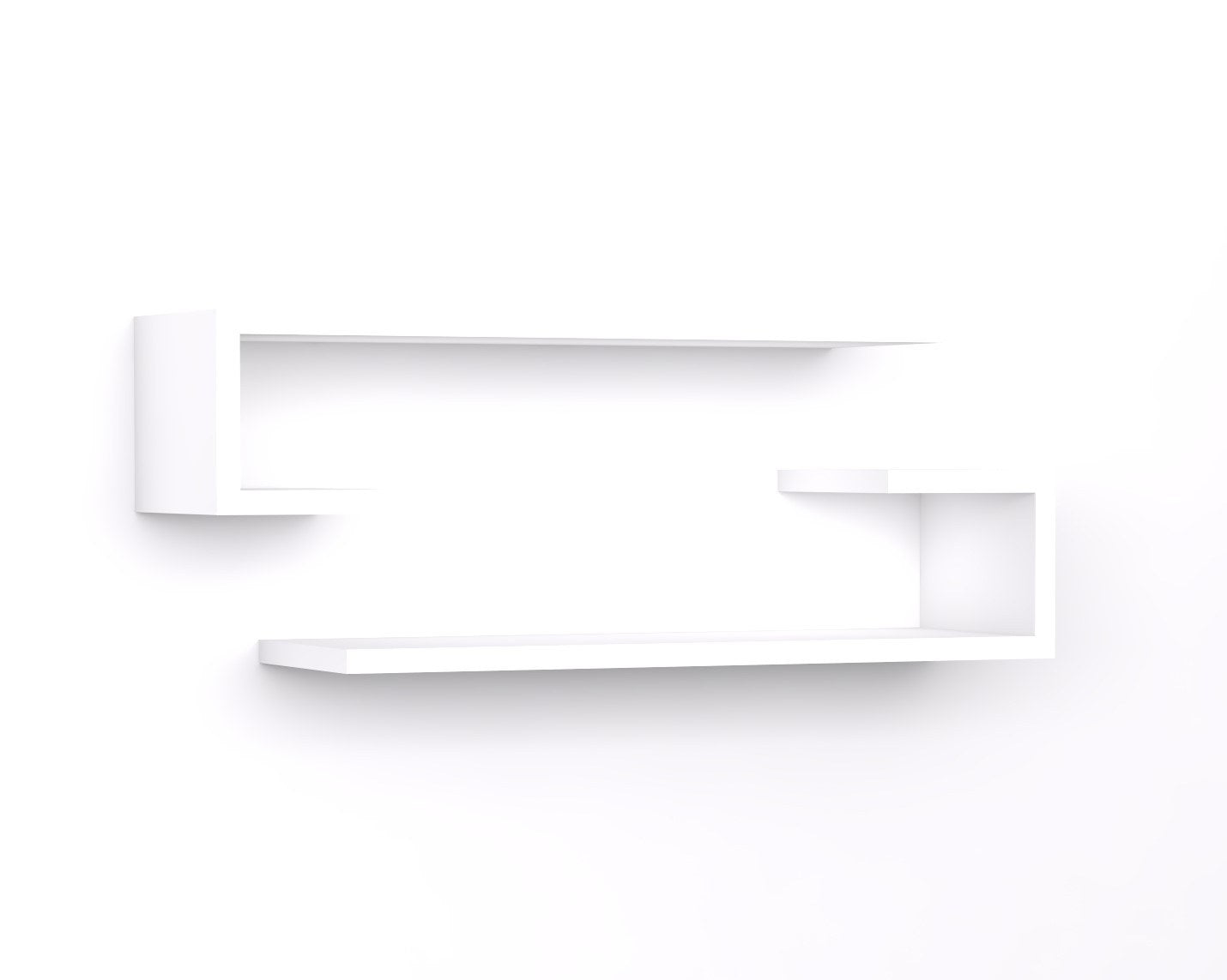 Eldo - White in Weiss präsentiert im Onlineshop von KAQTU Design AG. Wandregal ist von Hanah Home