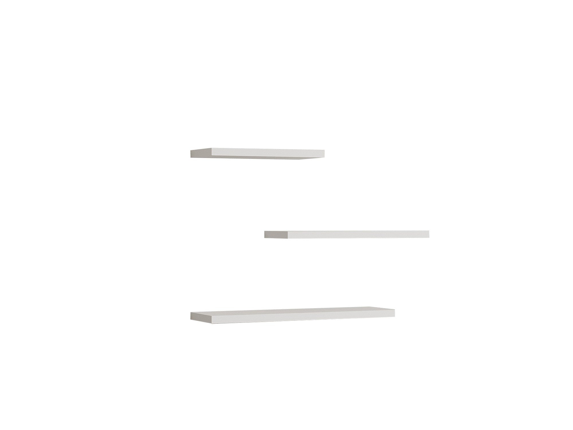 Leila - White in Weiss präsentiert im Onlineshop von KAQTU Design AG. Wandregal ist von Hanah Home
