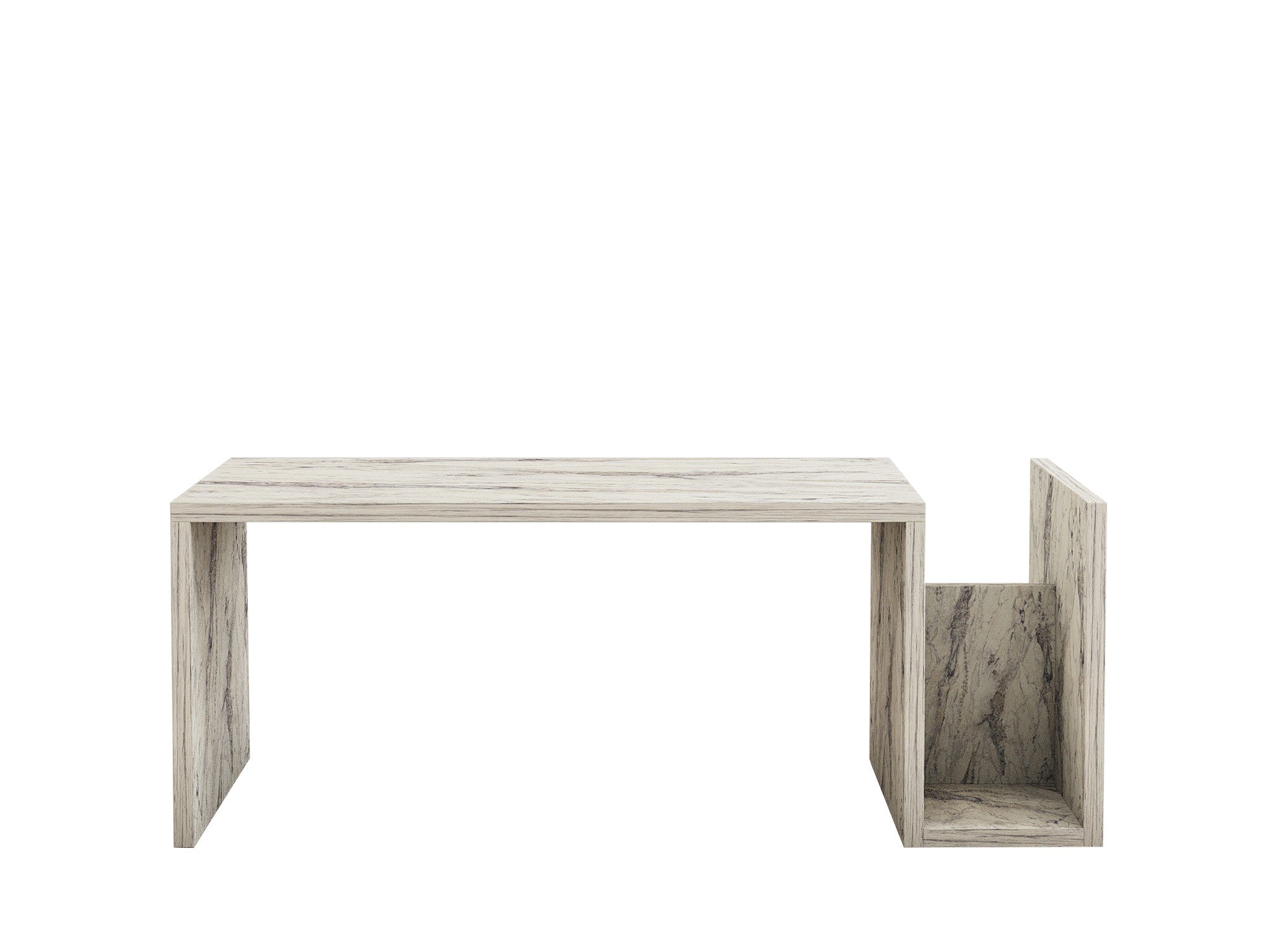 Memo - Freesia Marble in Freesia- Marmor präsentiert im Onlineshop von KAQTU Design AG. Beistelltisch ist von Hanah Home