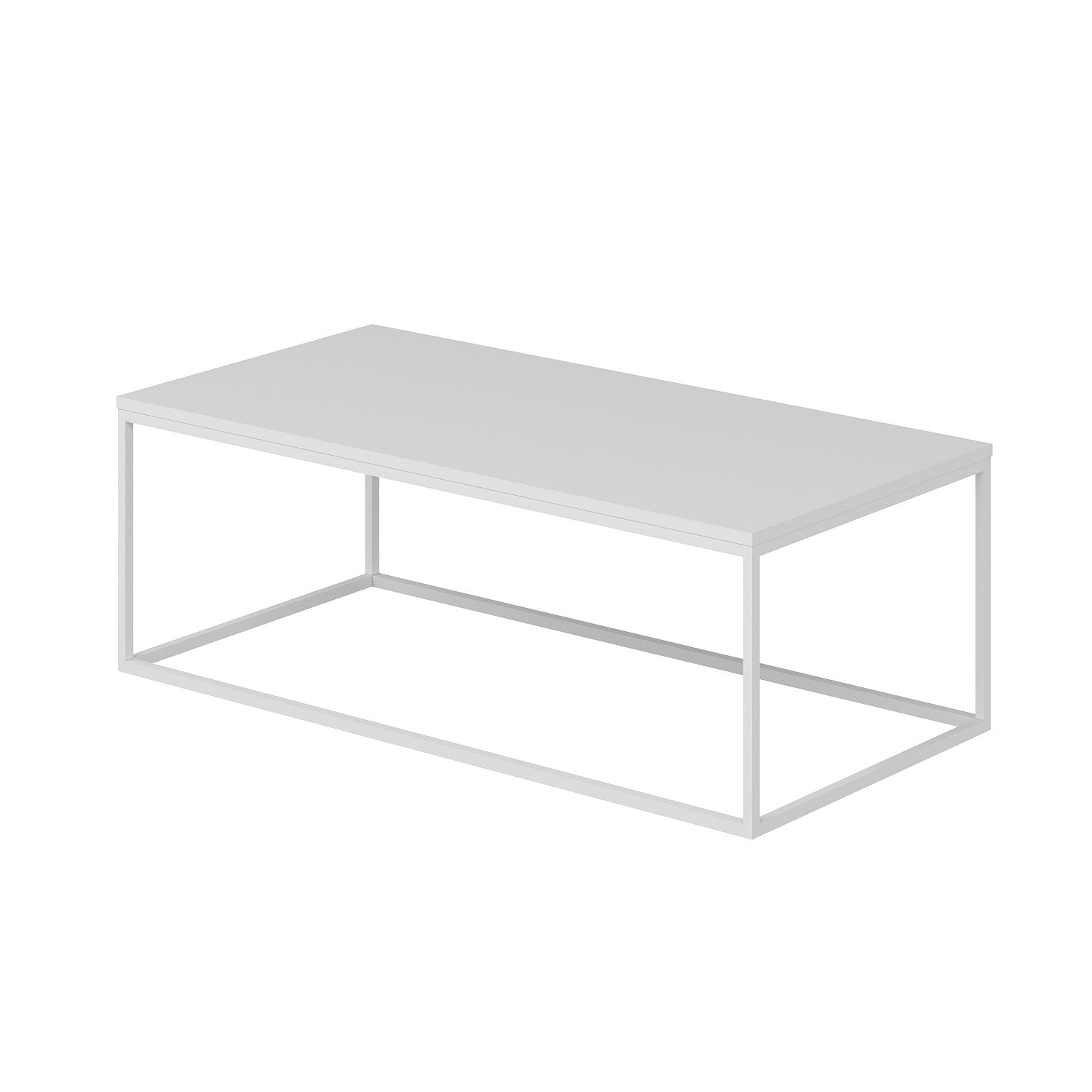 Tiger - White in Weiss präsentiert im Onlineshop von KAQTU Design AG. Beistelltisch ist von Hanah Home