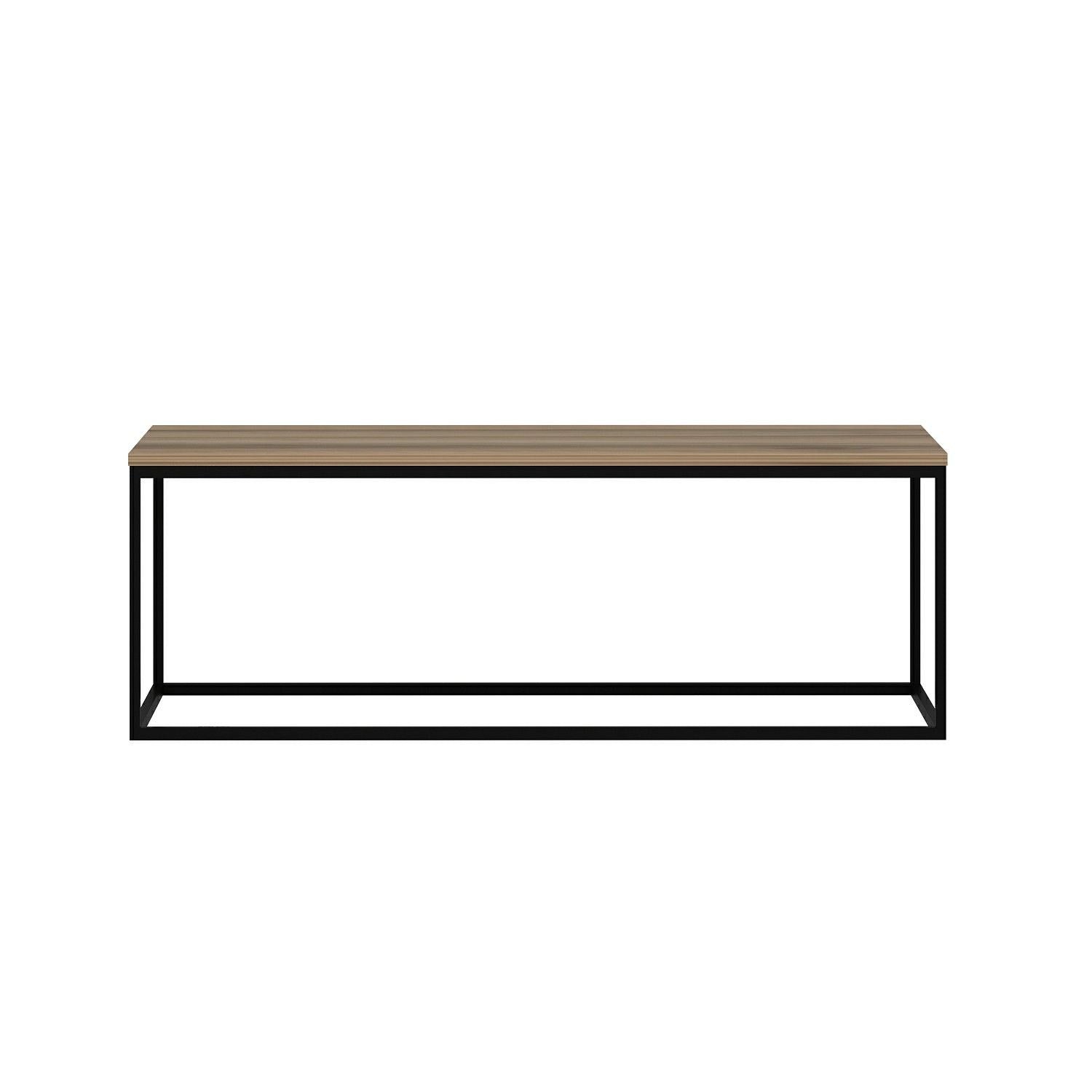 Tiger - Walnut in Walnuss präsentiert im Onlineshop von KAQTU Design AG. Beistelltisch ist von Hanah Home