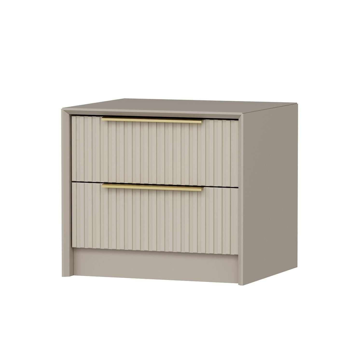 Kale Luxe - 7938 in Stein präsentiert im Onlineshop von KAQTU Design AG. Nachttisch ist von Hanah Home