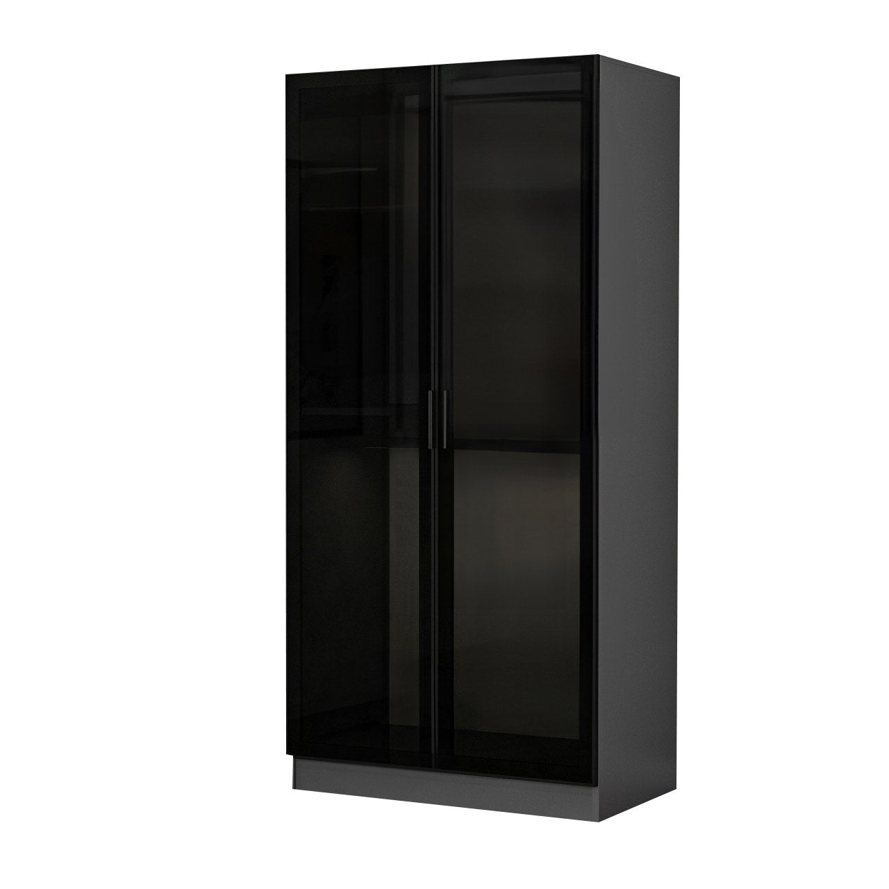 Kale Glass Anthracite - 210 in Schwarz
 Anthrazit präsentiert im Onlineshop von KAQTU Design AG. Garderobe ist von Hanah Home