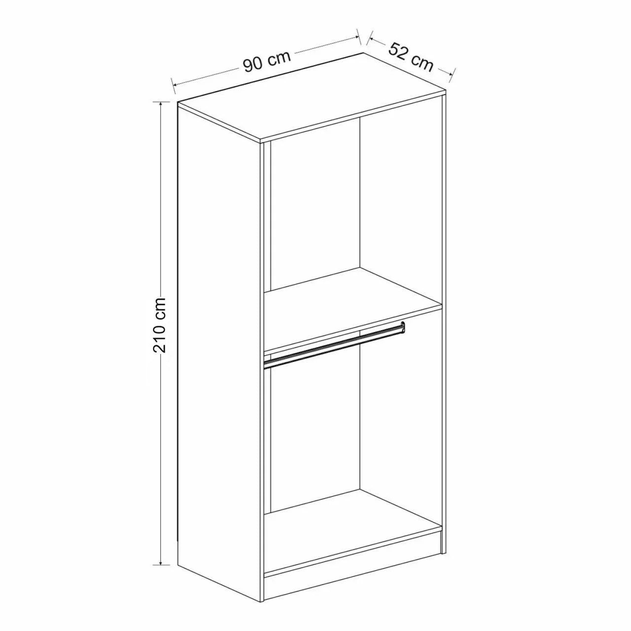 Kale Glass Anthracite - 210 in Schwarz
 Anthrazit präsentiert im Onlineshop von KAQTU Design AG. Garderobe ist von Hanah Home