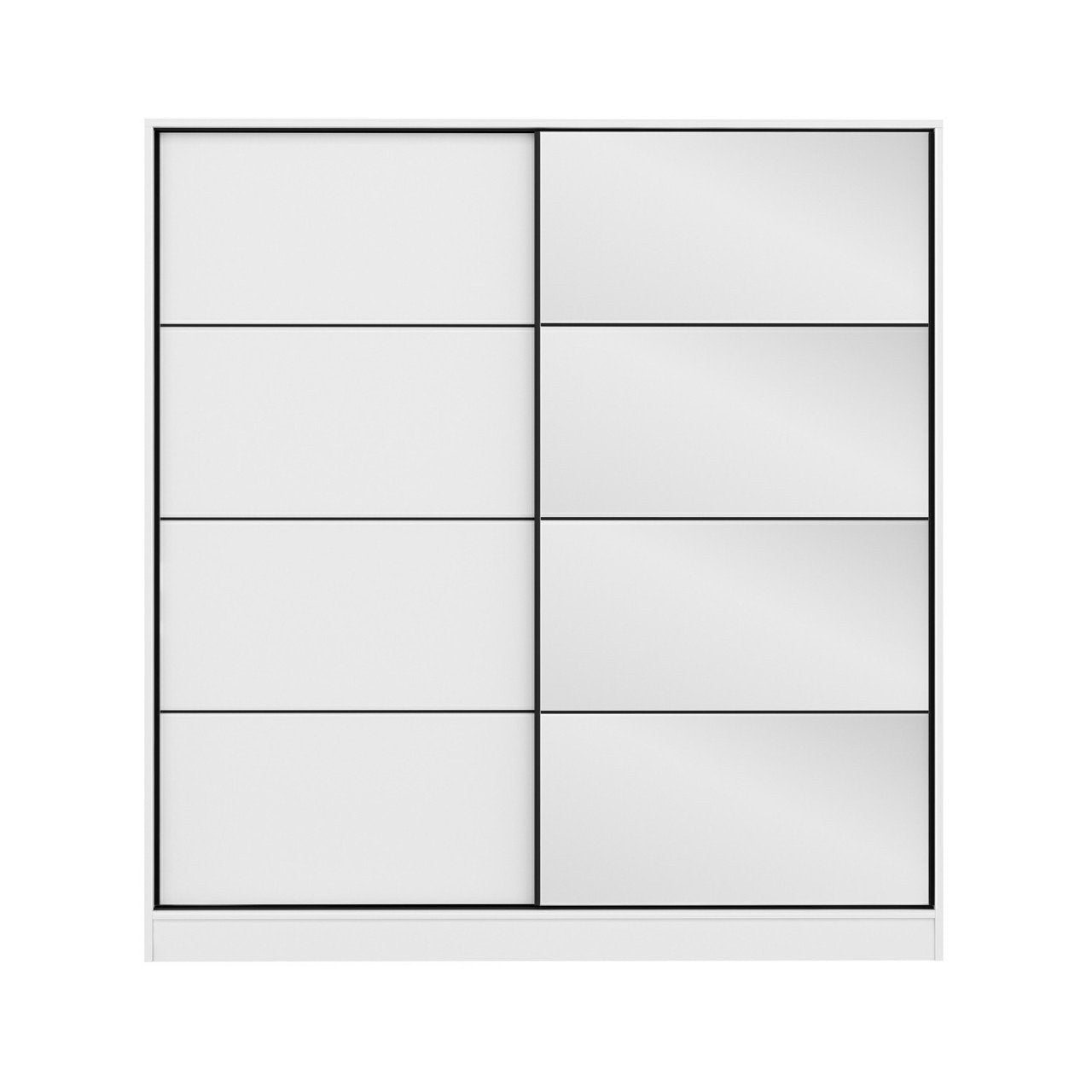 Kale - 3157 in Weiss präsentiert im Onlineshop von KAQTU Design AG. Garderobe ist von Hanah Home