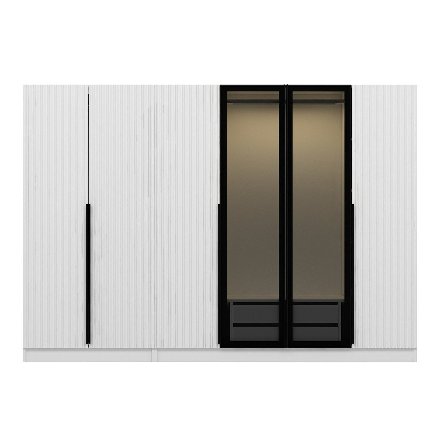 Kale Plus - 7812 in Rauch präsentiert im Onlineshop von KAQTU Design AG. Garderobe ist von Hanah Home