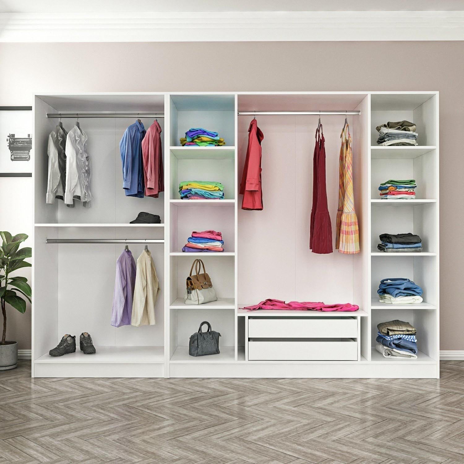 Kale Plus - 7812 in Rauch präsentiert im Onlineshop von KAQTU Design AG. Garderobe ist von Hanah Home