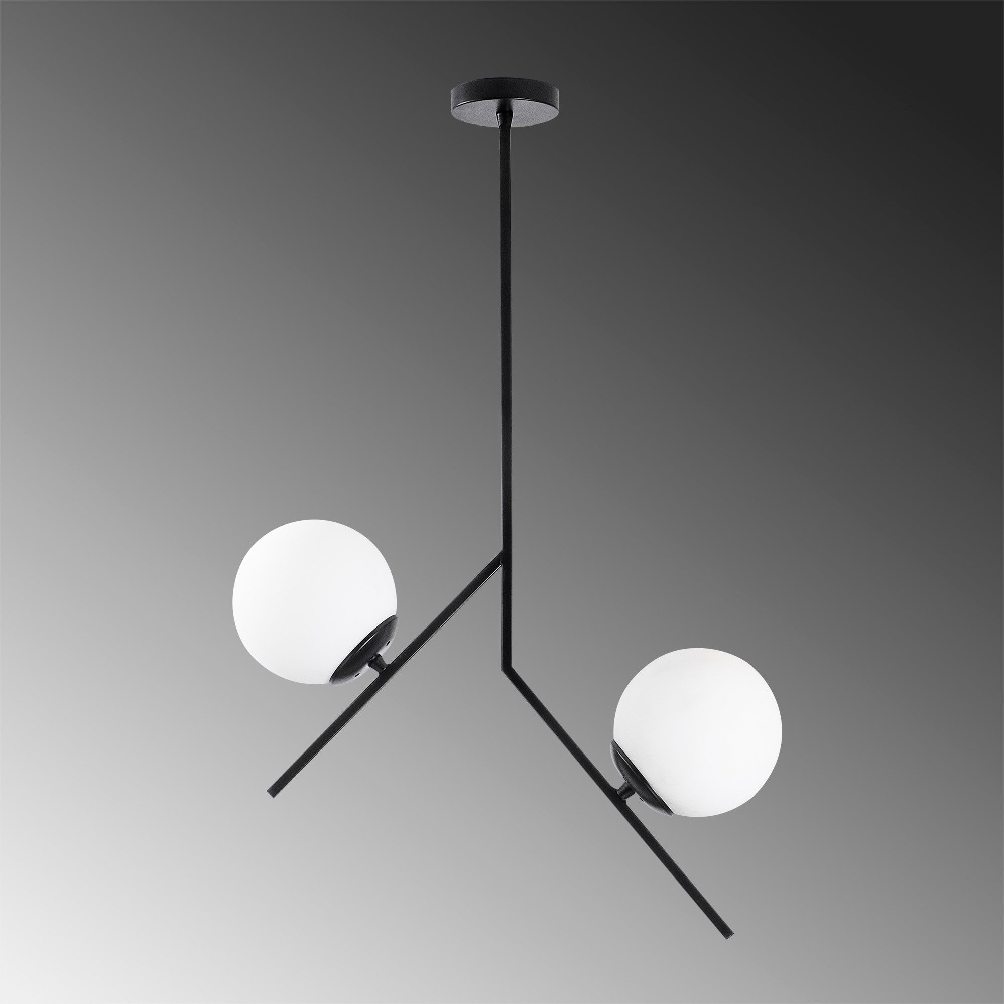 Dolunay - 144-AV in Schwarz präsentiert im Onlineshop von KAQTU Design AG. Pendelleuchte ist von Opviq