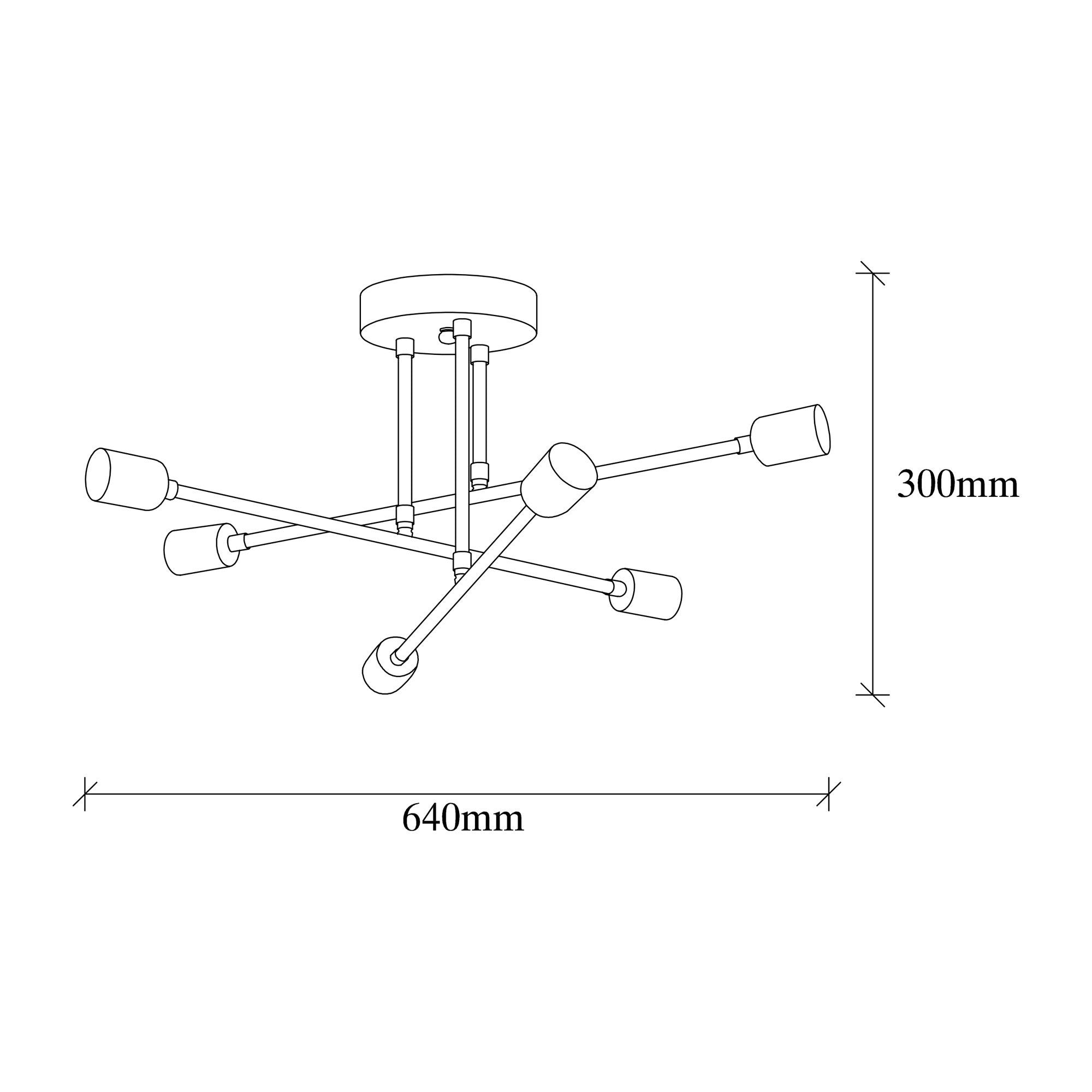 Flower - 173-AV in Kupfer präsentiert im Onlineshop von KAQTU Design AG. Pendelleuchte ist von Opviq