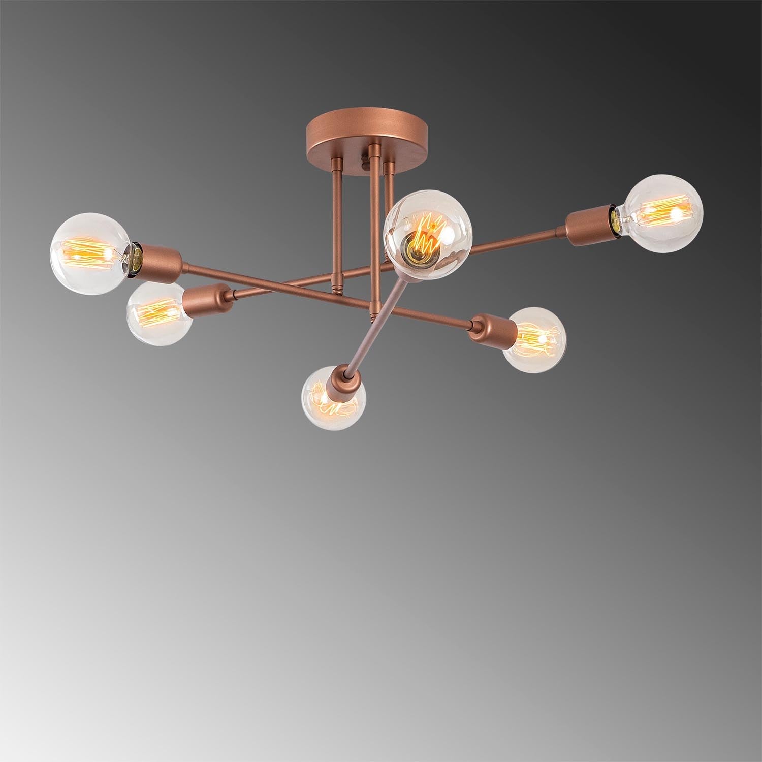 Flower - 173-AV in Kupfer präsentiert im Onlineshop von KAQTU Design AG. Pendelleuchte ist von Opviq