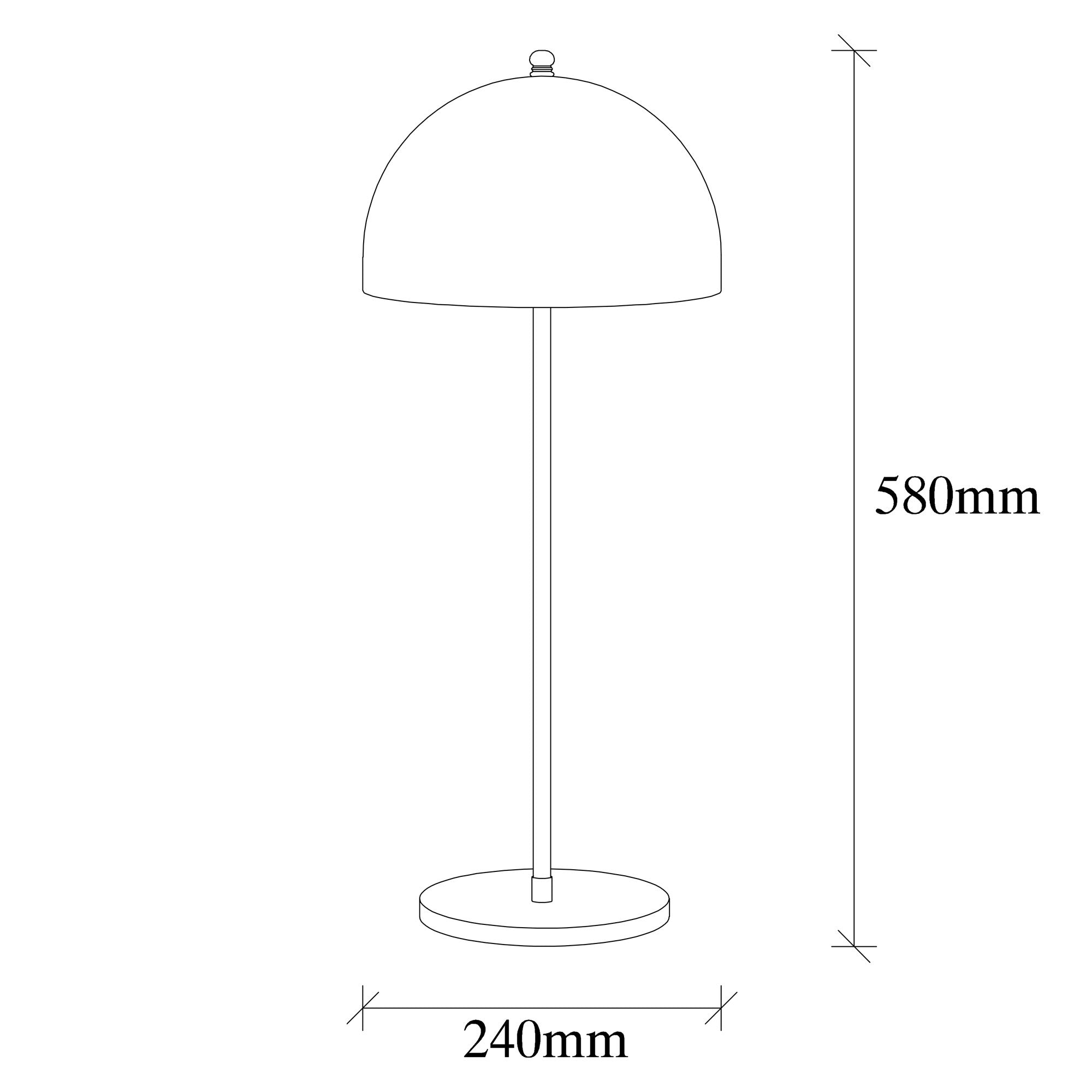 Can-NT-135 in Schwarz präsentiert im Onlineshop von KAQTU Design AG. Tischleuchte ist von Opviq