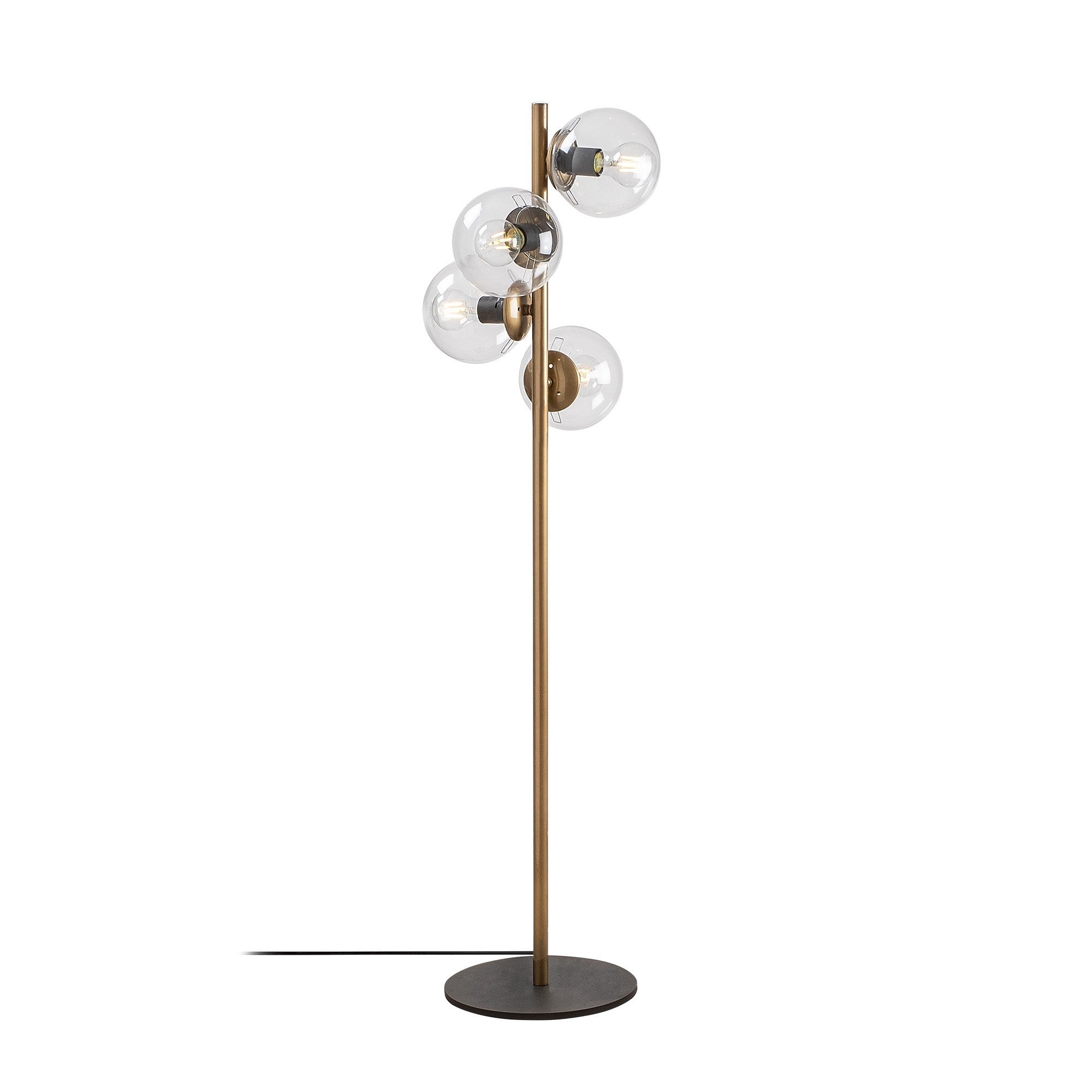 Faze - NT - 116 in Gold präsentiert im Onlineshop von KAQTU Design AG. Stehleuchte ist von Opviq