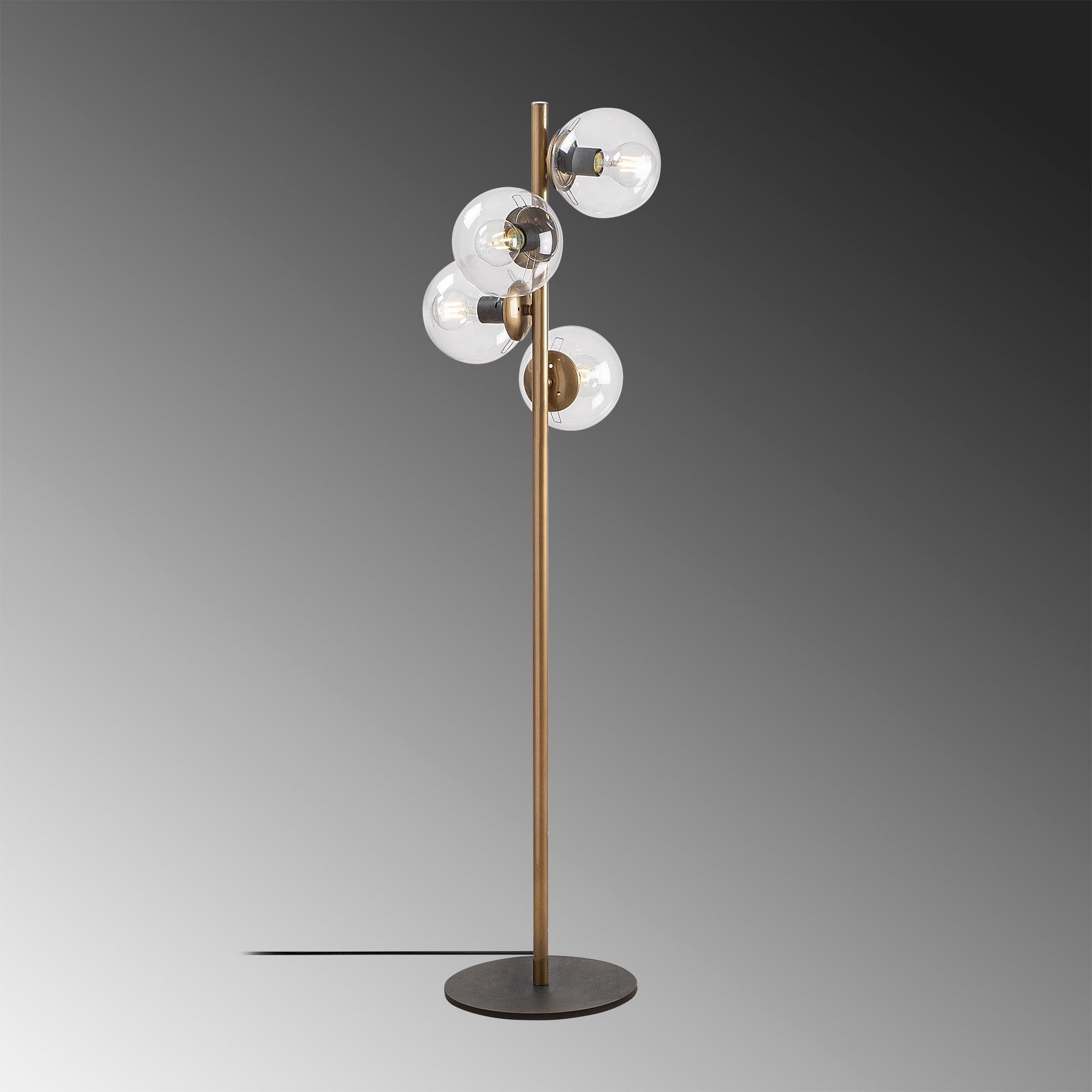 Faze - NT - 116 in Gold präsentiert im Onlineshop von KAQTU Design AG. Stehleuchte ist von Opviq