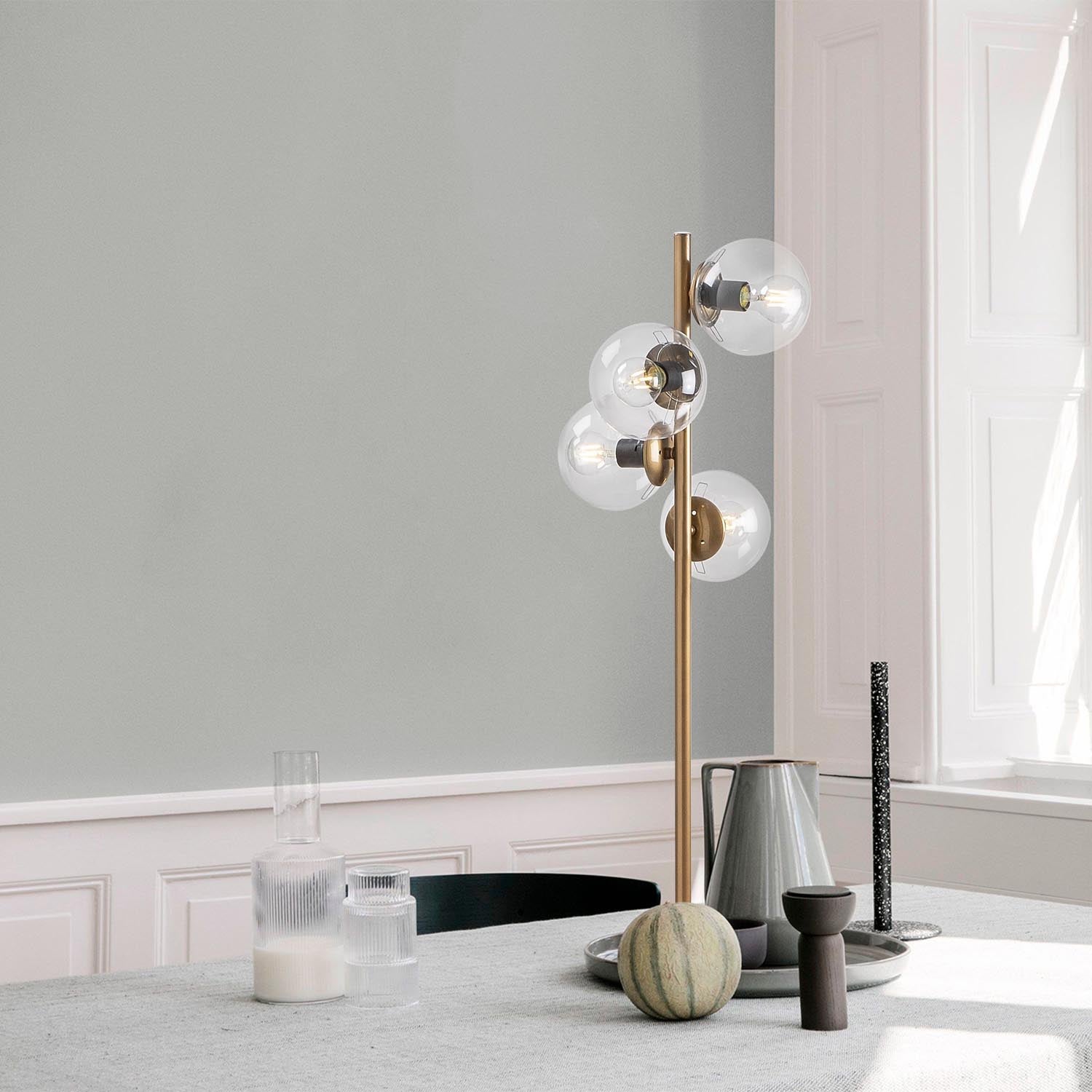 Faze - NT - 116 in Gold präsentiert im Onlineshop von KAQTU Design AG. Stehleuchte ist von Opviq