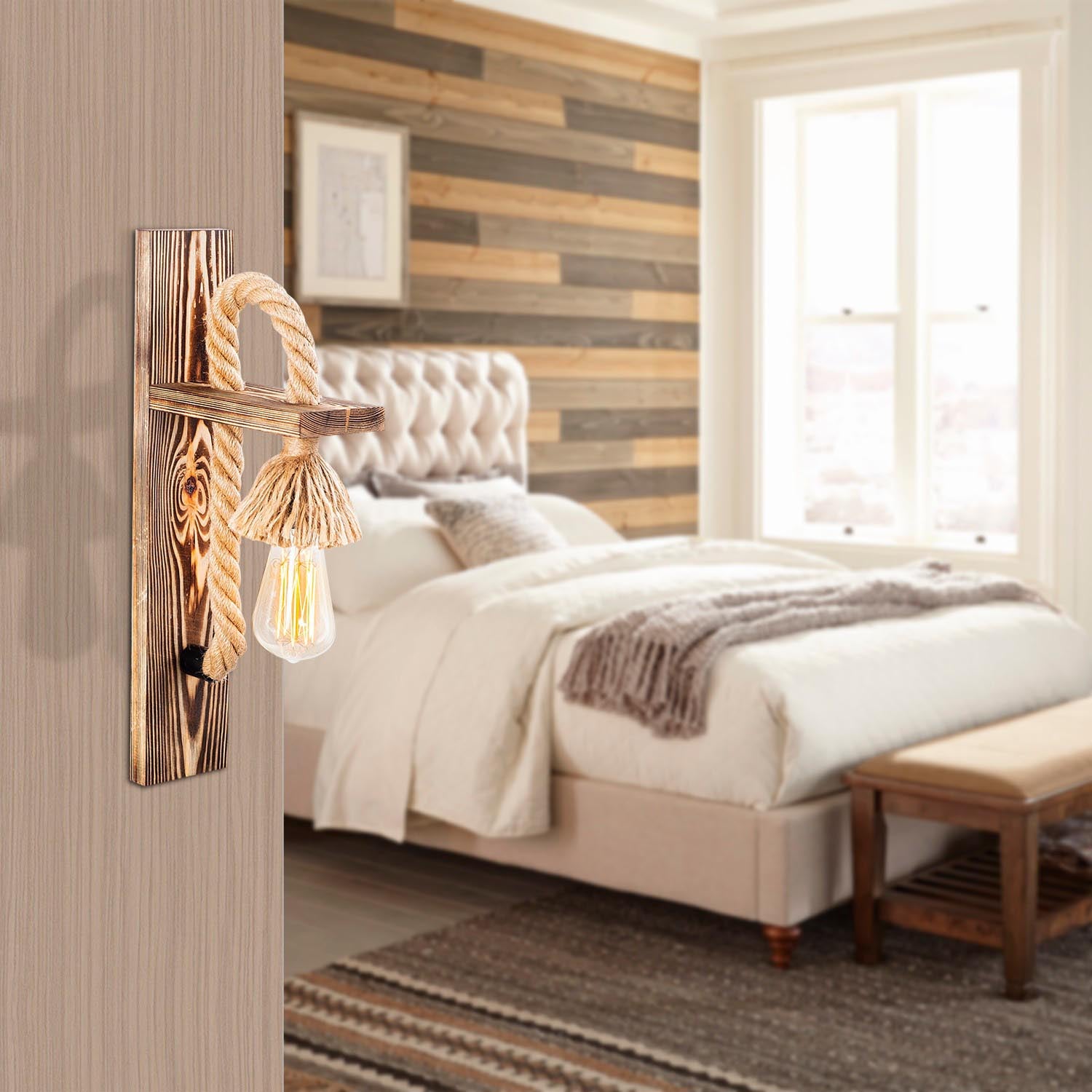 Erebos - 117-A in Holz präsentiert im Onlineshop von KAQTU Design AG. Wandleuchte ist von Opviq