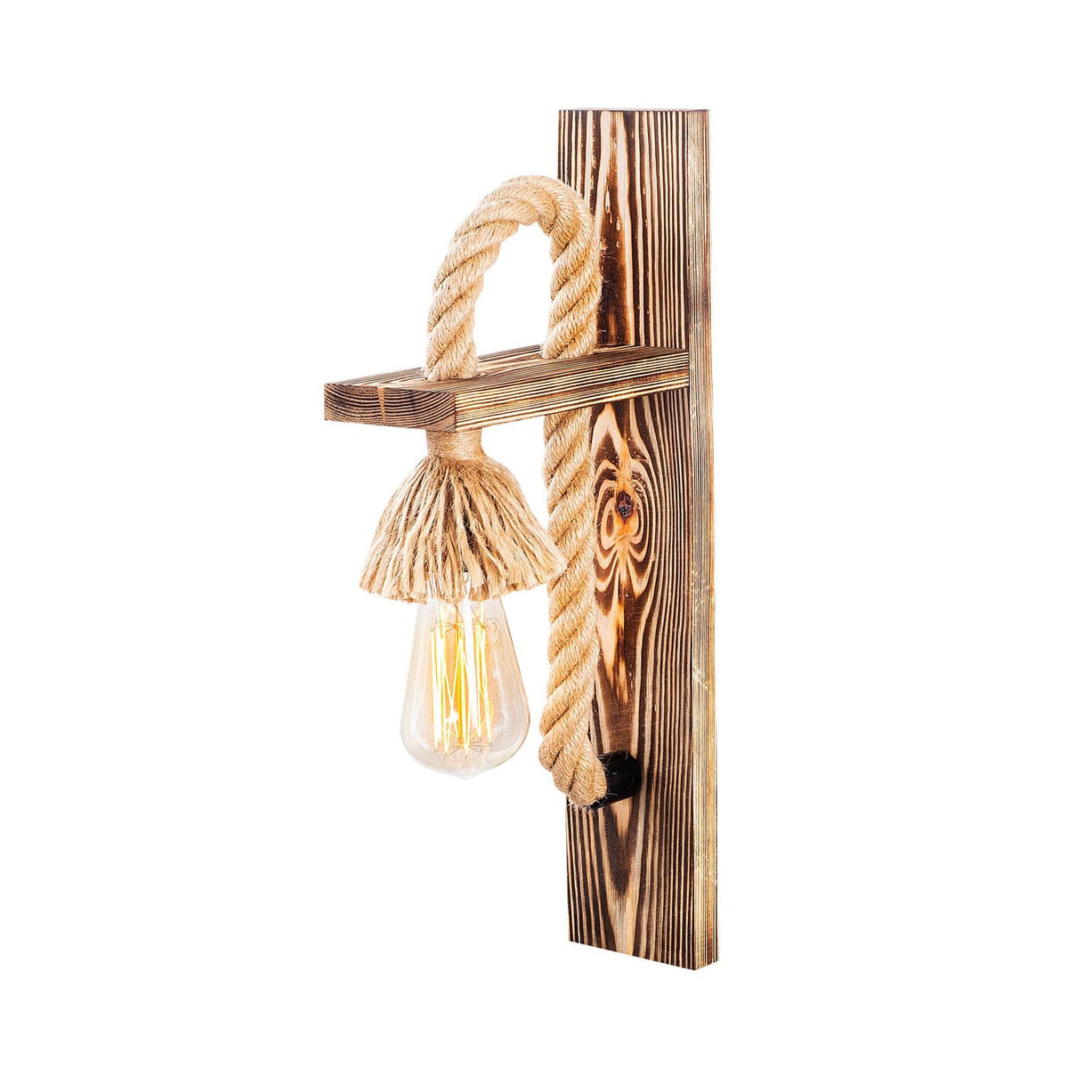 Erebos Wandleuchte - Holz in Holz präsentiert im Onlineshop von KAQTU Design AG. Wandleuchte ist von Opviq