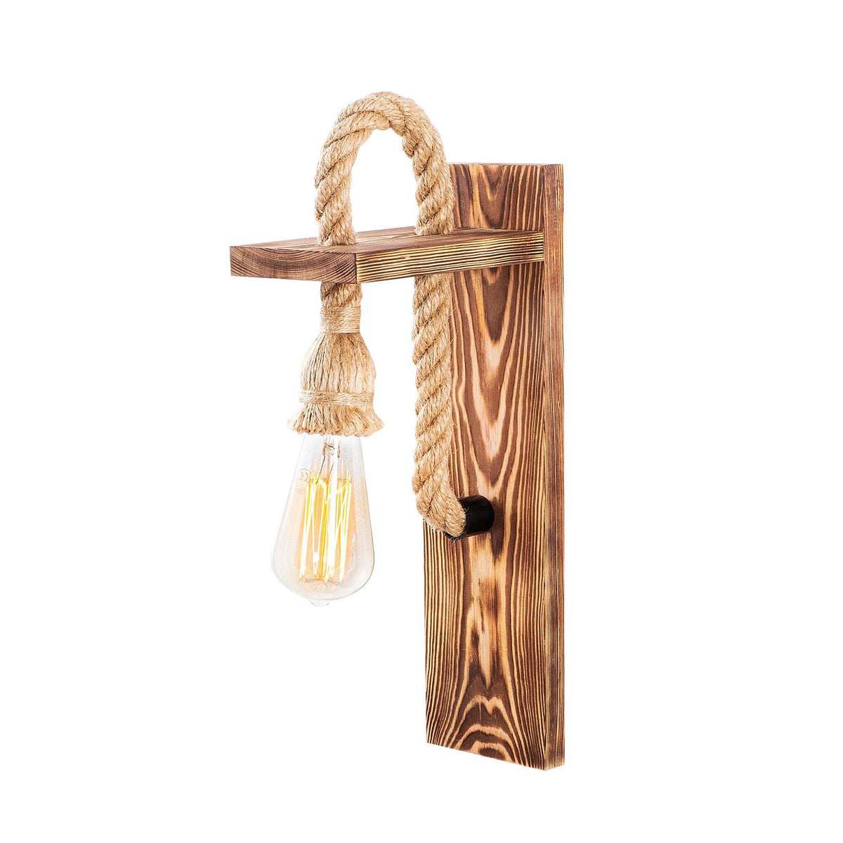 Erebos Wandleuchte - Holz in Holz präsentiert im Onlineshop von KAQTU Design AG. Wandleuchte ist von Opviq