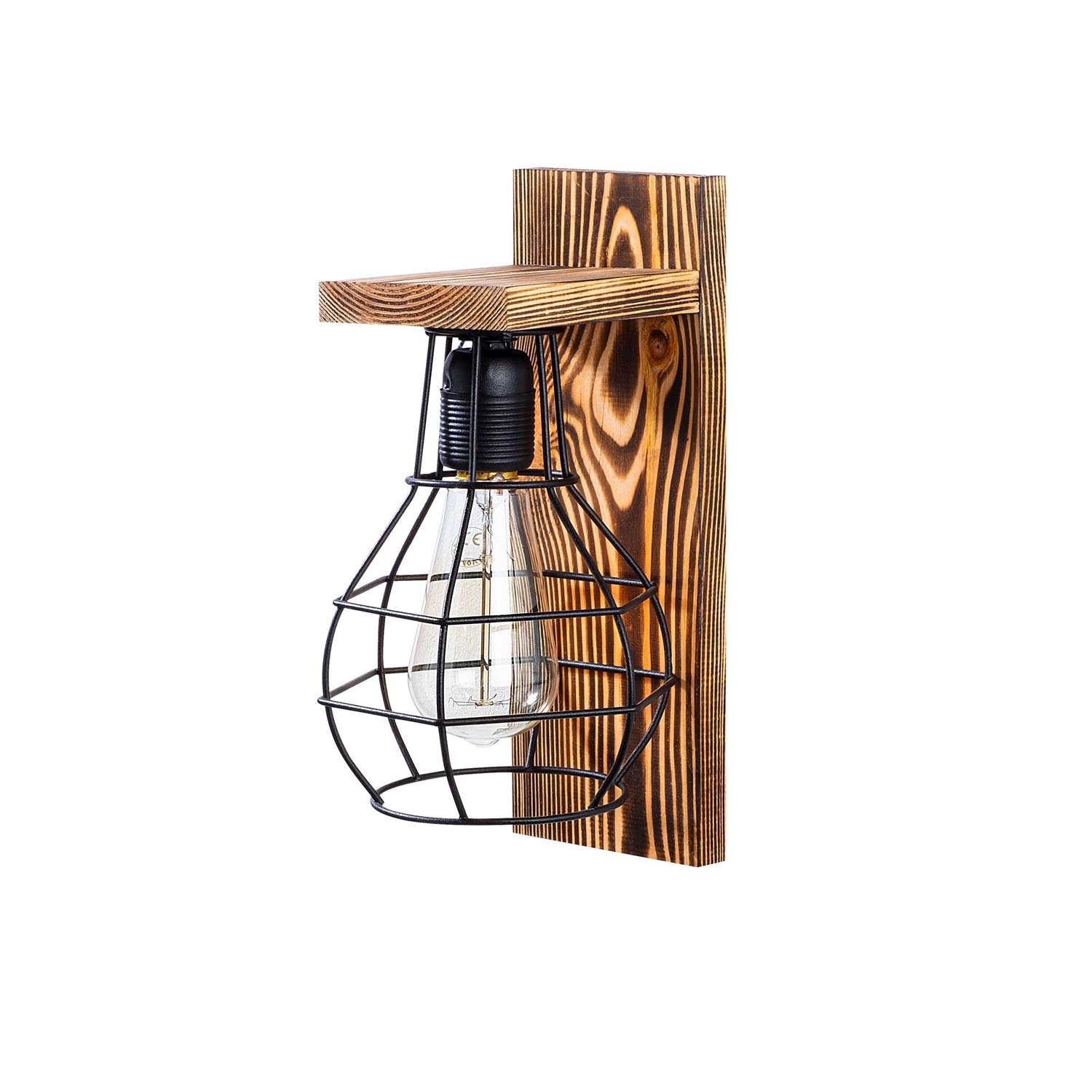 Erebos - 121-A in Holz präsentiert im Onlineshop von KAQTU Design AG. Wandleuchte ist von Opviq